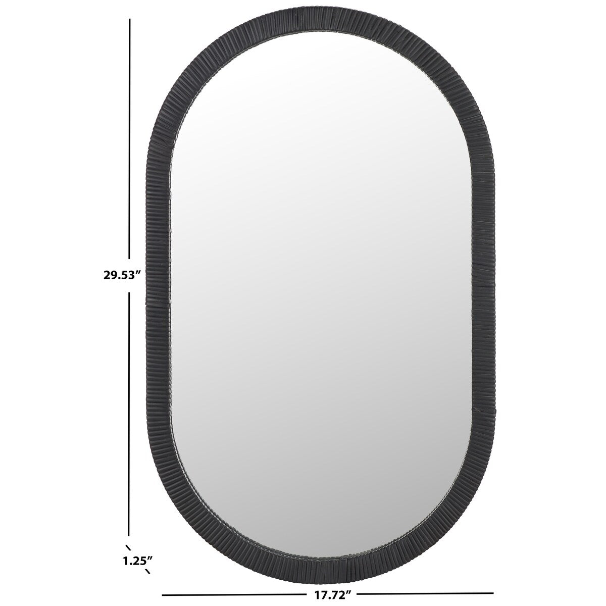 SAFAVIEH Home Minna 30-inch Mirror - 18Wx1Dx30H