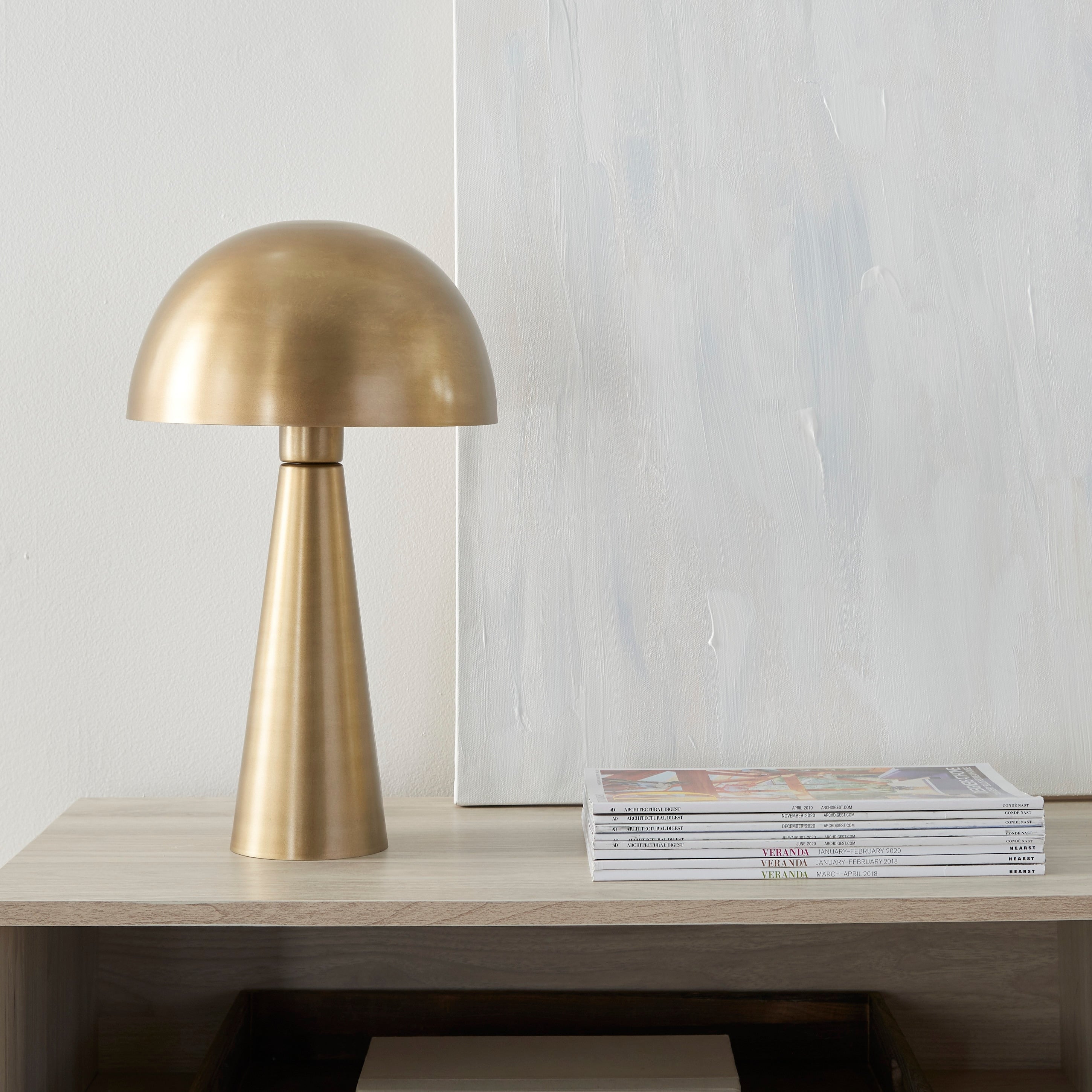 Nourison 16 Mid-Century Mushroom Table Lamp