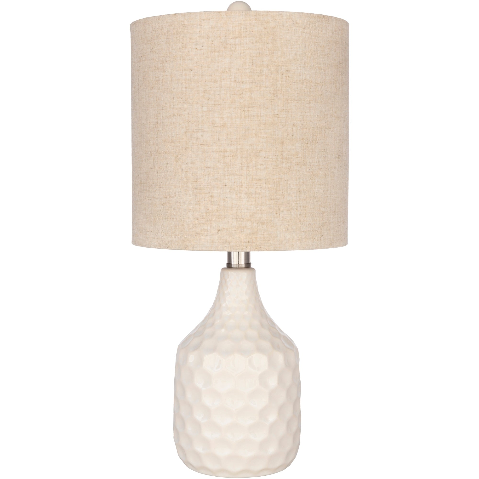 Acacio Ivory Transitional Table Lamp - 18.5 H