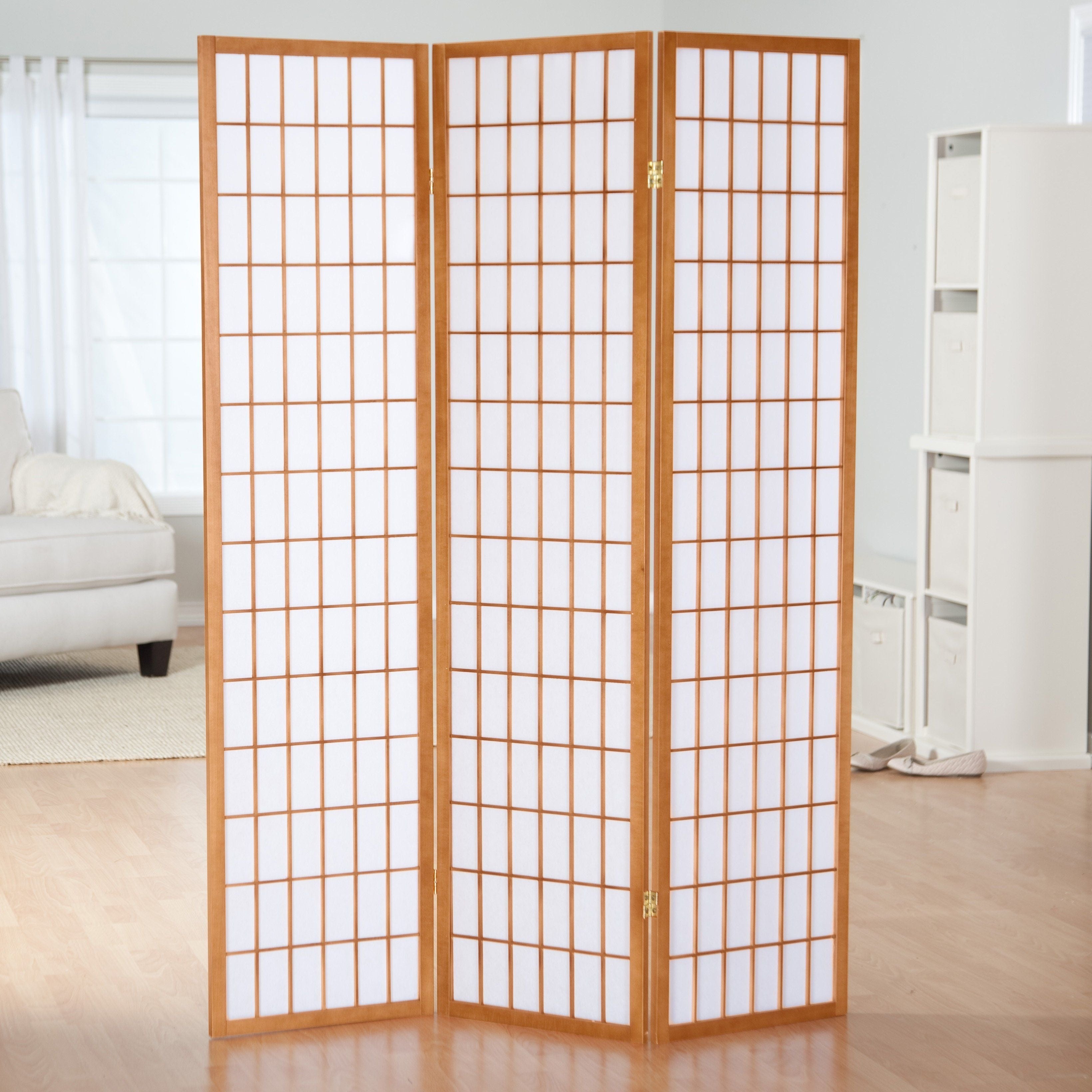 GTU Furniture Hardwood Japanese Shoji Room Divider