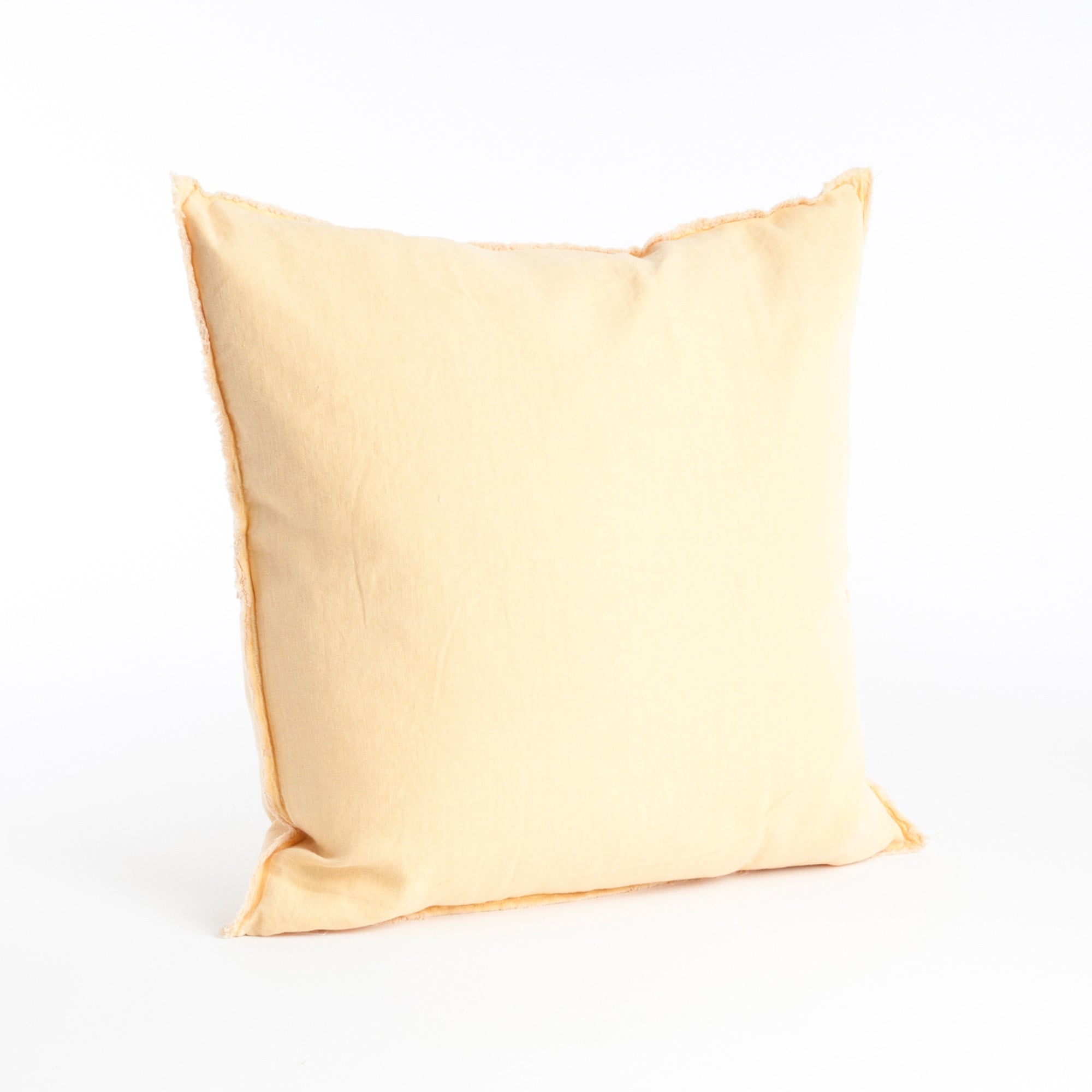 Fringed Design Down-Filled Throw Pillow