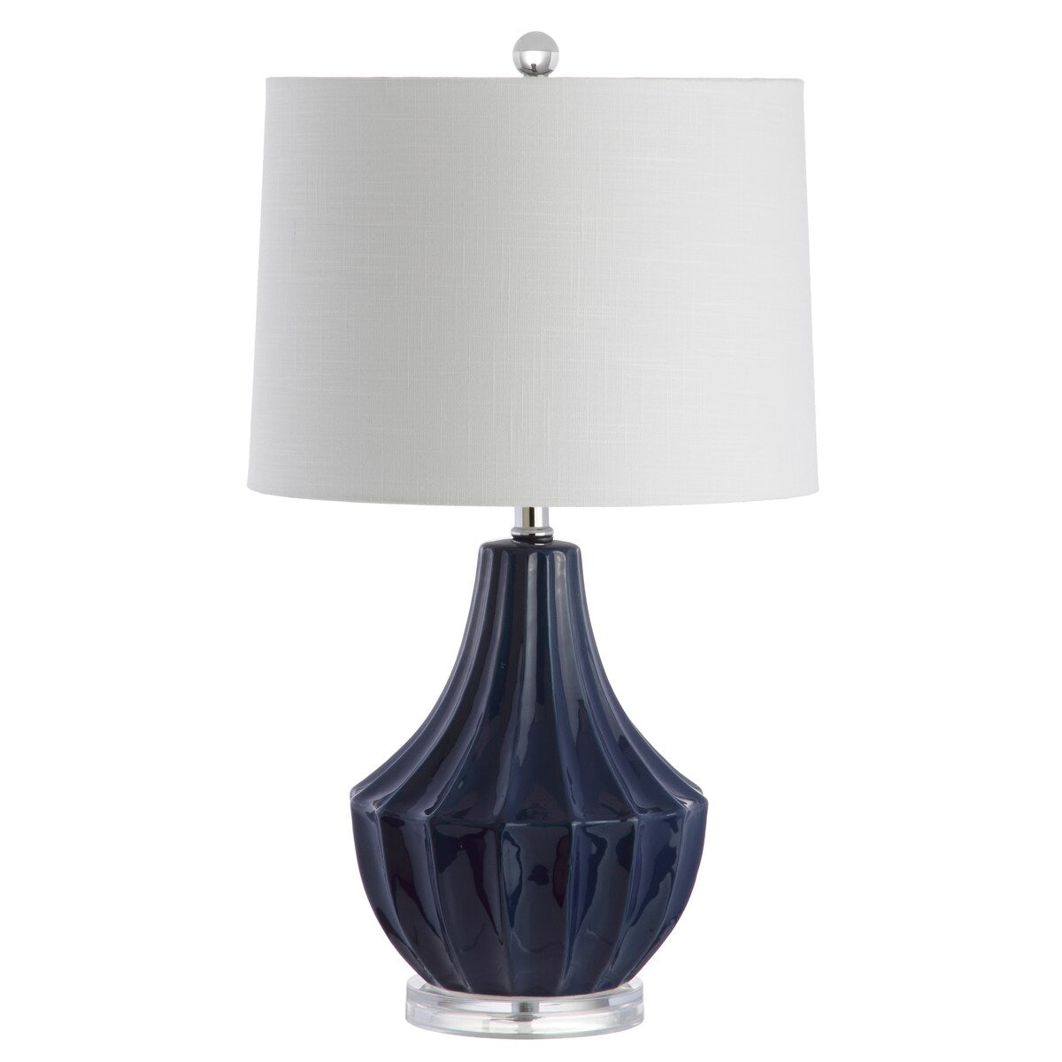 Thatcher 24.5 Ceramic LED Table Lamp, Navy by JONATHAN Y