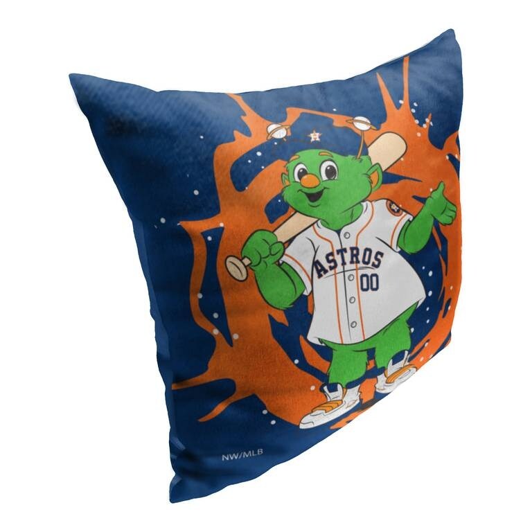 MLB Houston Astros Mascot 18 Inch Throw Pillow