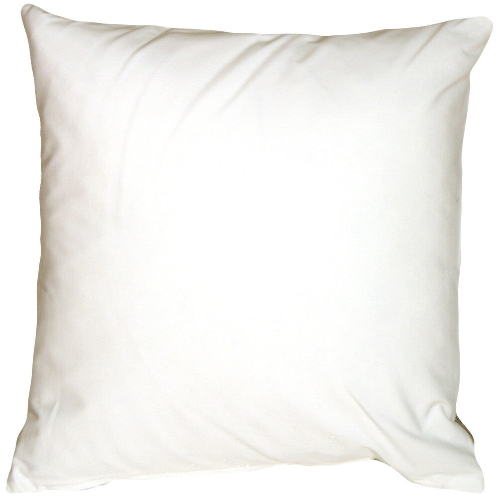 Caravan Cotton 16x16 Throw Pillow with Polyfill Insert