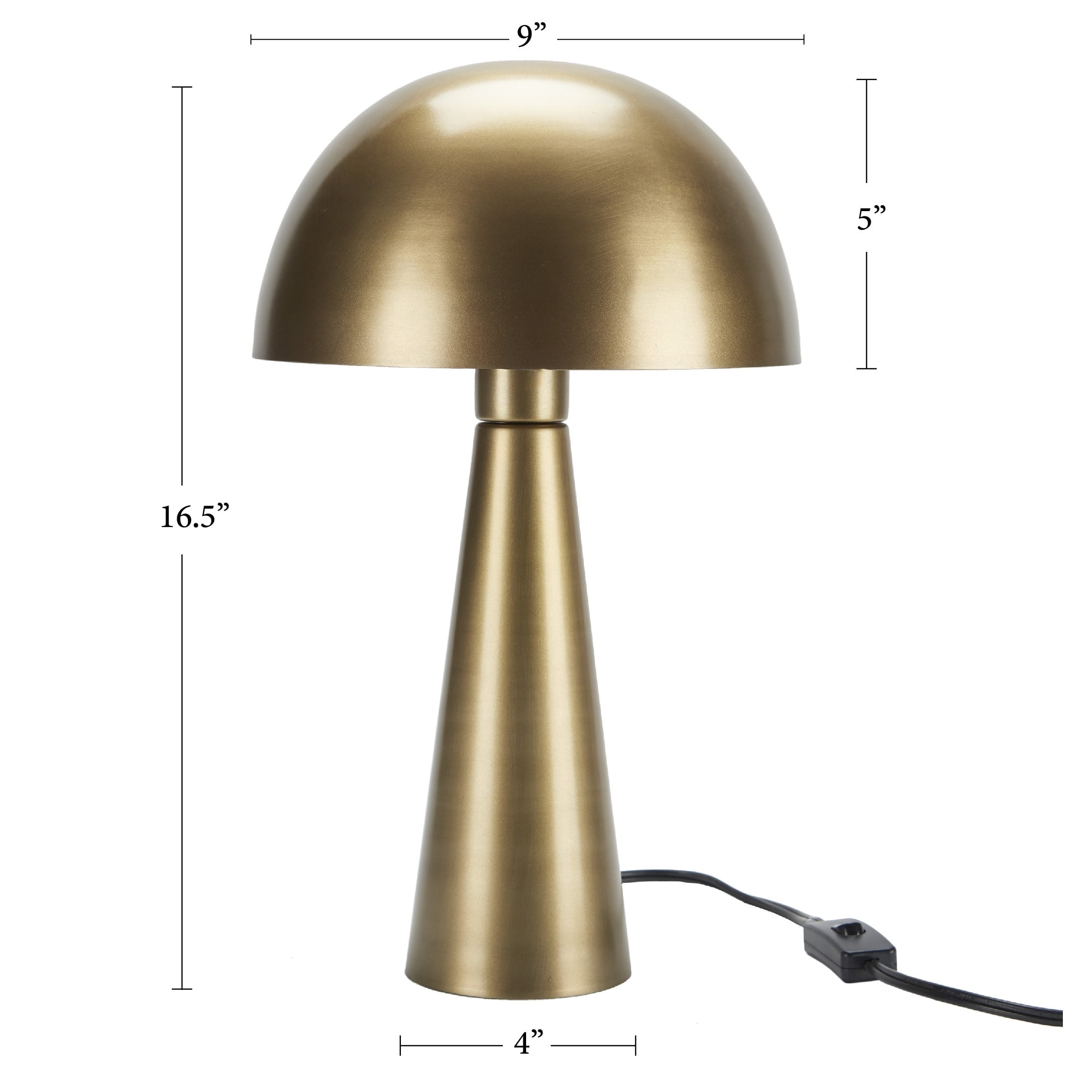 Nourison 16 Mid-Century Mushroom Table Lamp