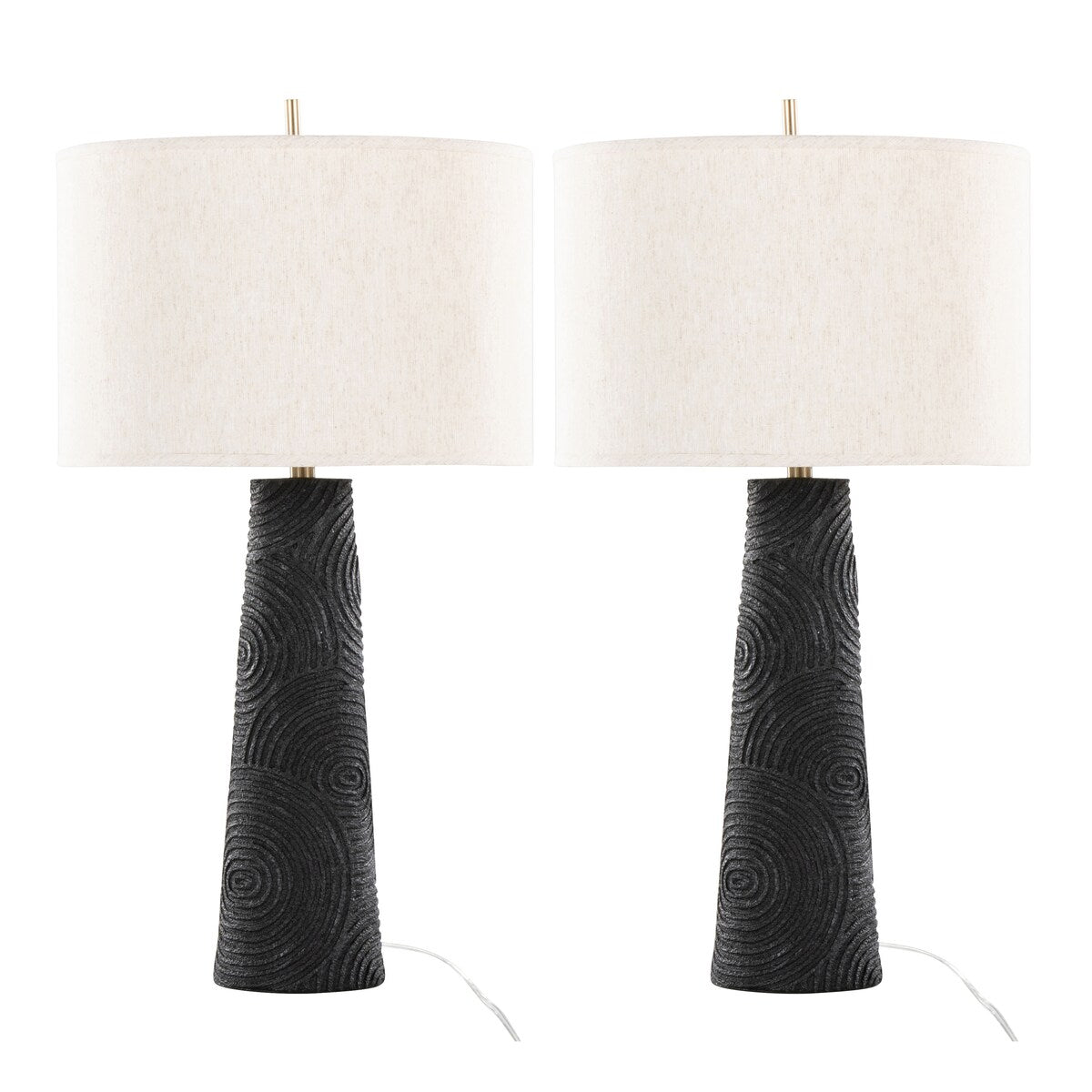 Porch & Den Kade 31 Polyresin Table Lamp (Set of 2)