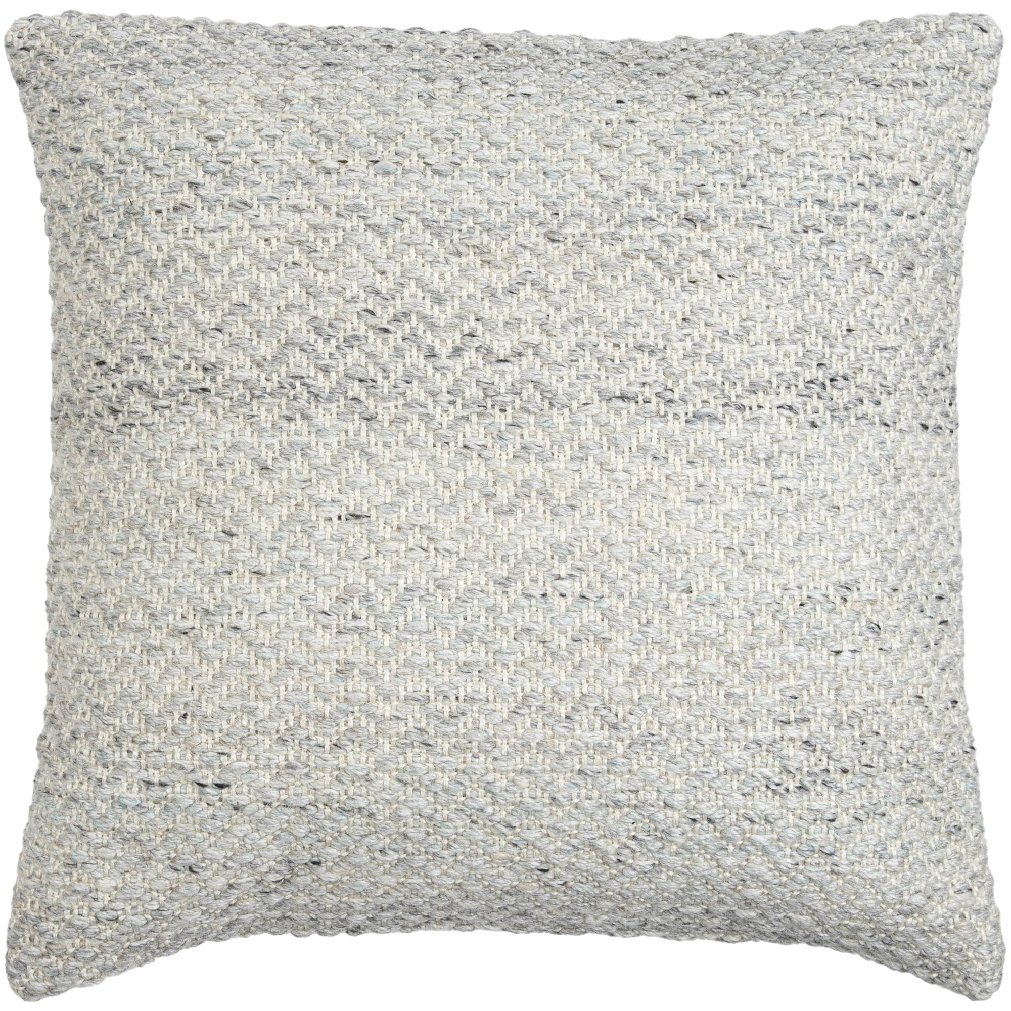 Davon Farmhouse Textured Decorative Throw Pillow