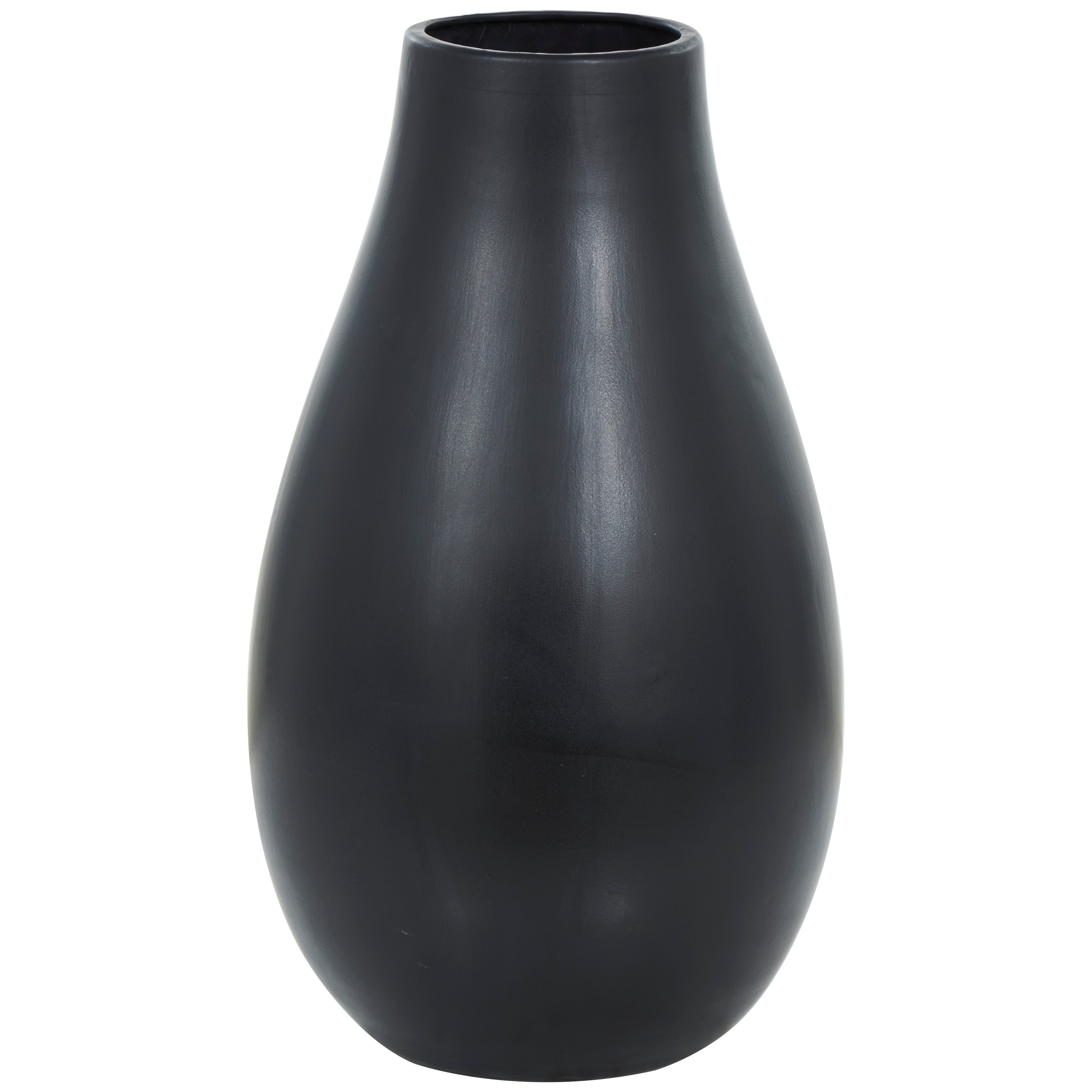 White or Black Ceramic Minimalistic Floor Vase