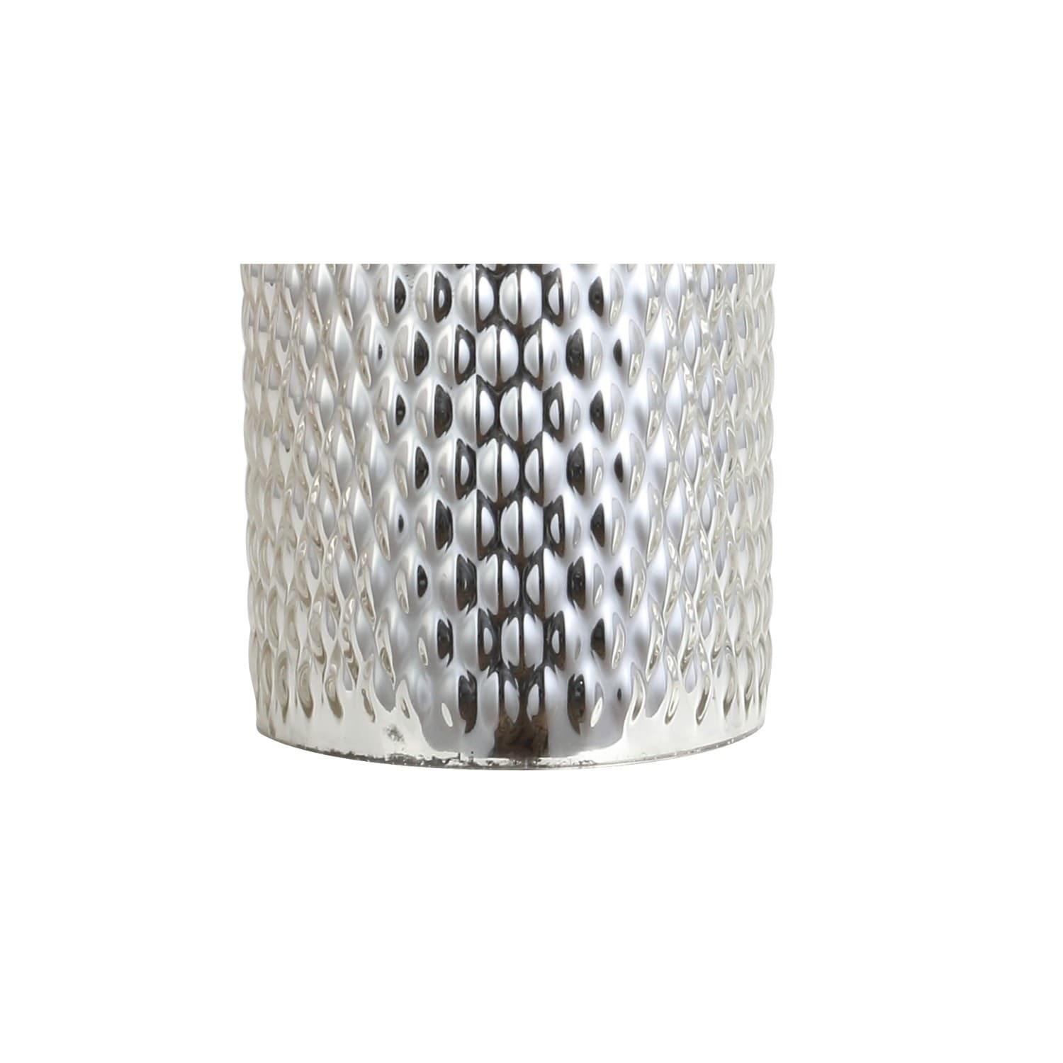 Hughes 30 Glass LED Table Lamp, Silver by JONATHAN Y