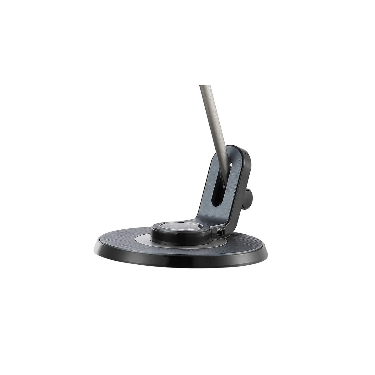 Gaines 18.5 Aluminum Contemporary Minimalist Adjustable Dimmable USB Charging LED Task Lamp, Black by JONATHAN Y