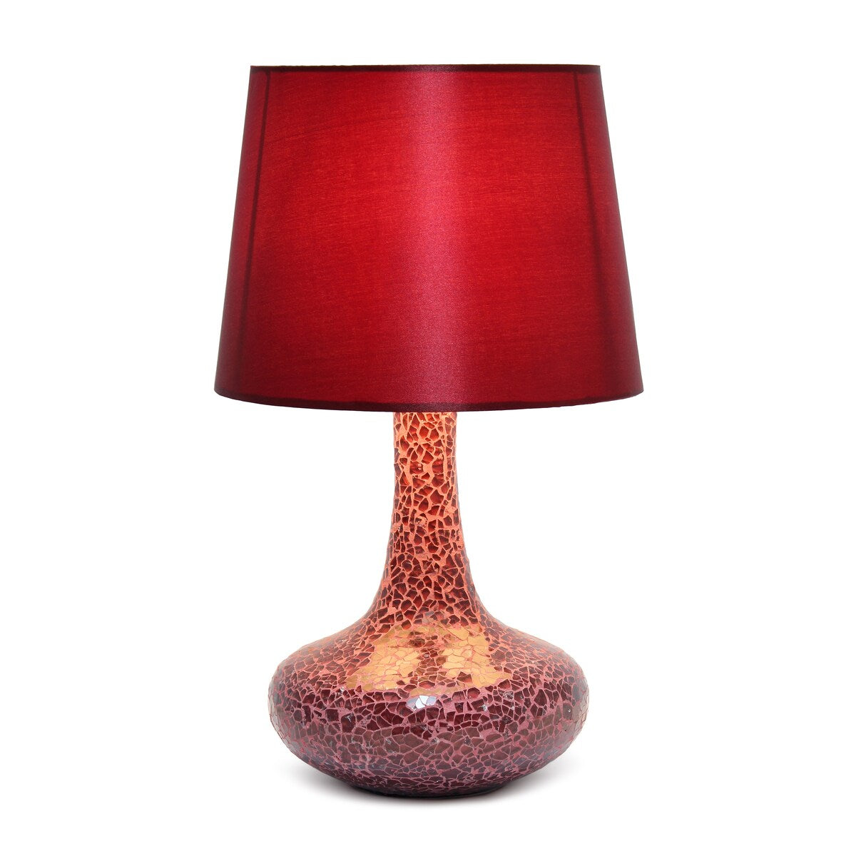 Creekwood Home 14.17 Patchwork Crystal Glass Table Lamp - 14.17