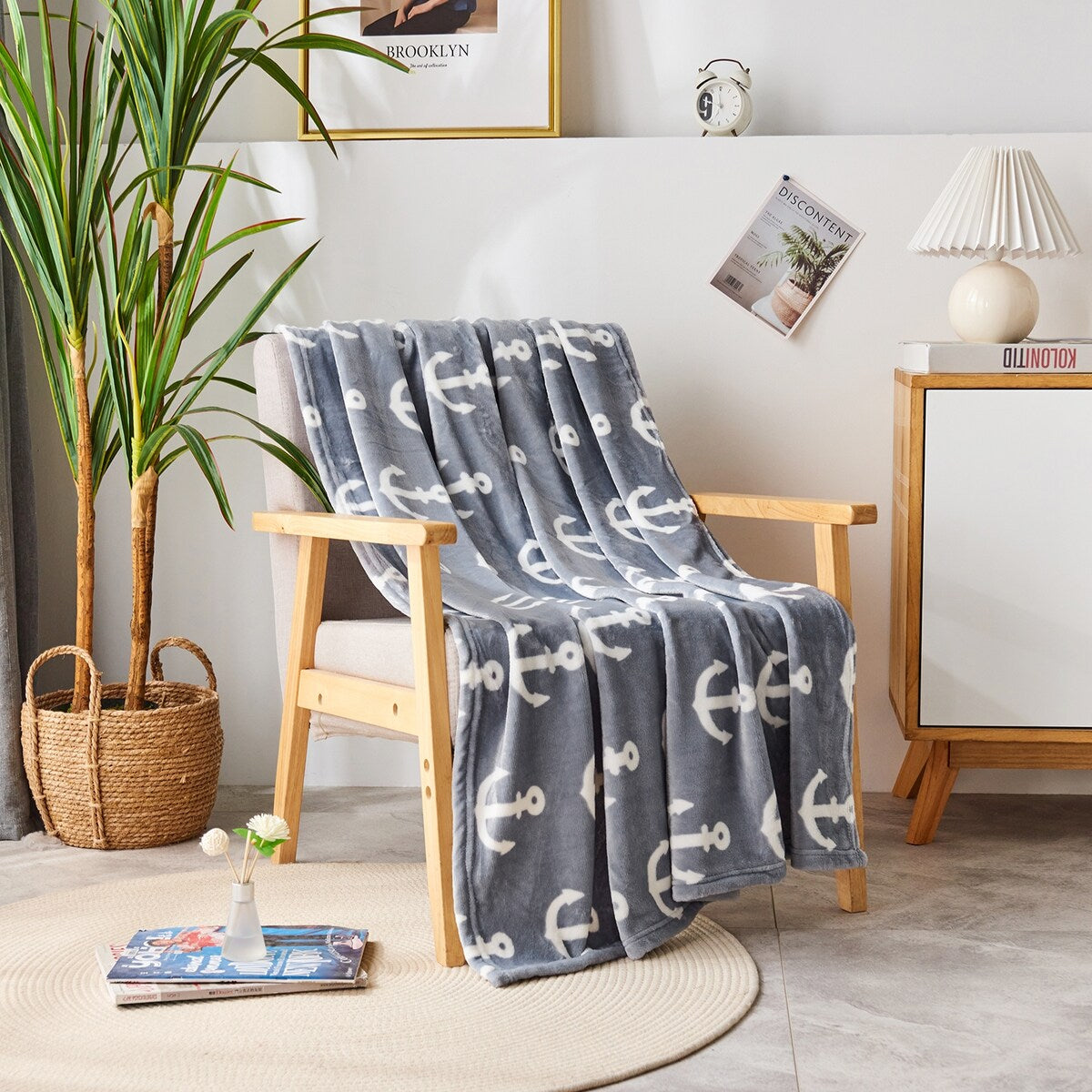 Microplush Fleece Ultra-soft Patterned Velvet Throw Blanket