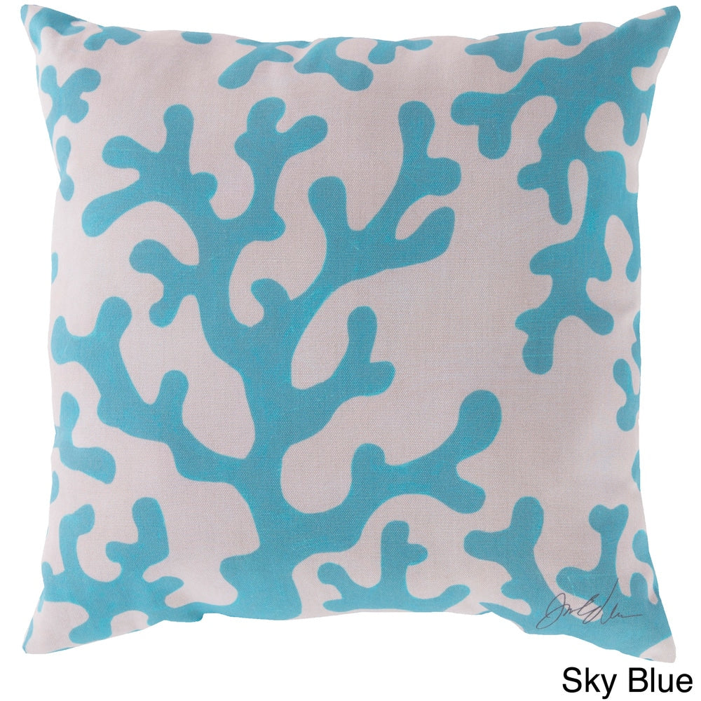 18 or 20 Coral Reef Indoor/Outdoor Accent Throw Pillow