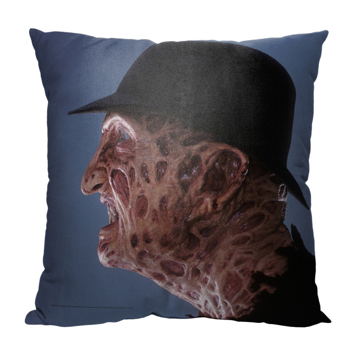 Warner Brothers Freddy vs Jason Face Off Freddy 18 Inch Throw Pillow