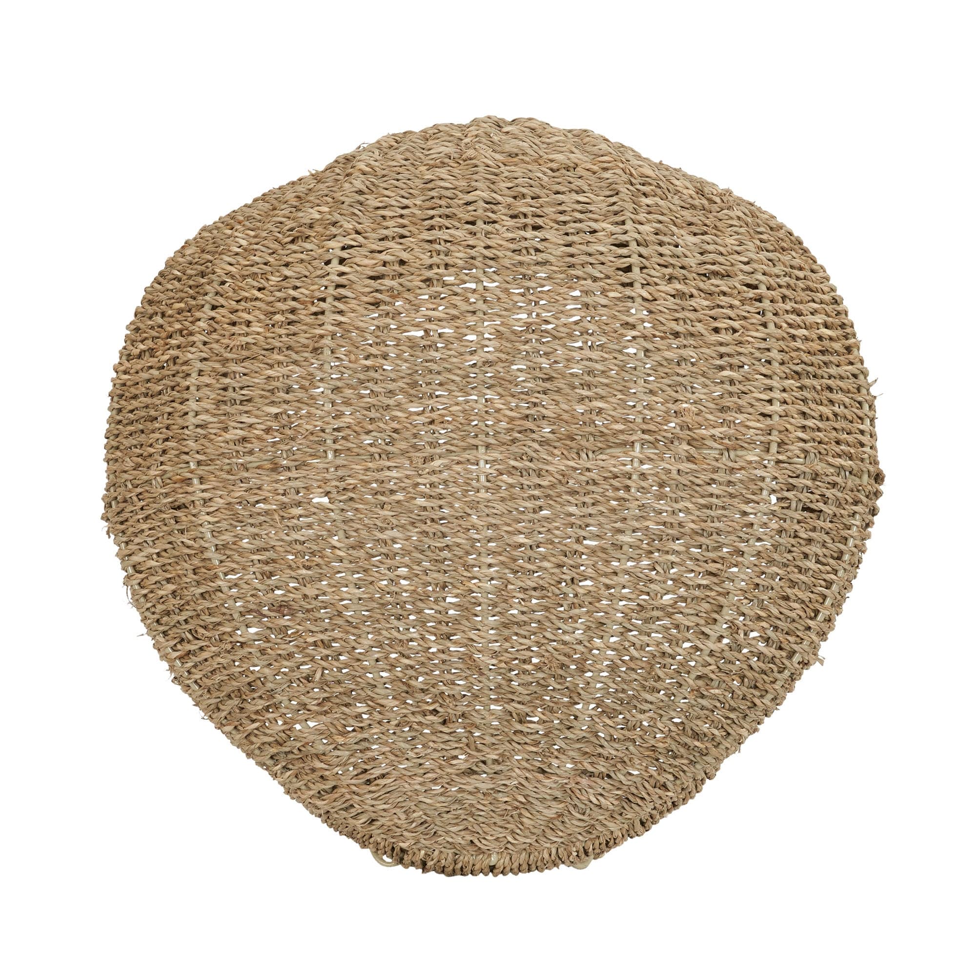 Household Essentials Decorative Seagrass Baskets with Handles