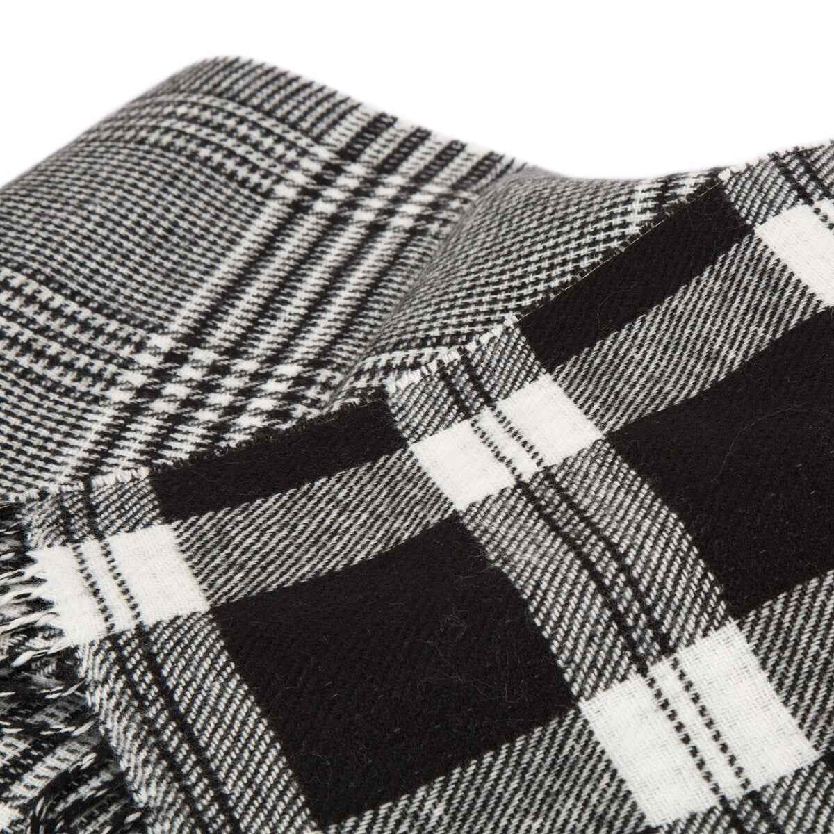 Glitzhome 50 x 60 Plaid Woven Acrylic 400g Christmas Blanket