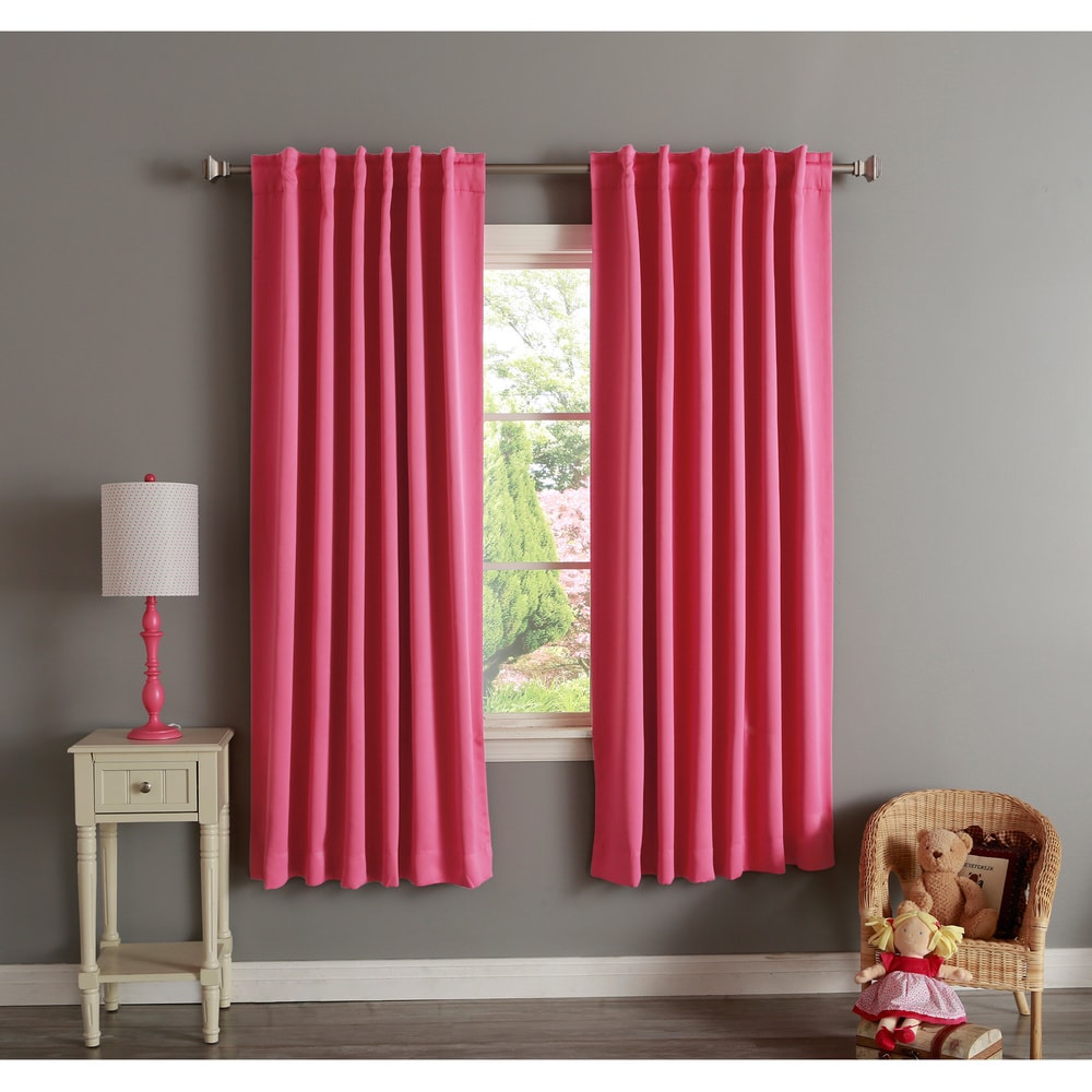 Aurora Home Insulated 72-inch Thermal Blackout Curtain Panel Pair - 52 x 72