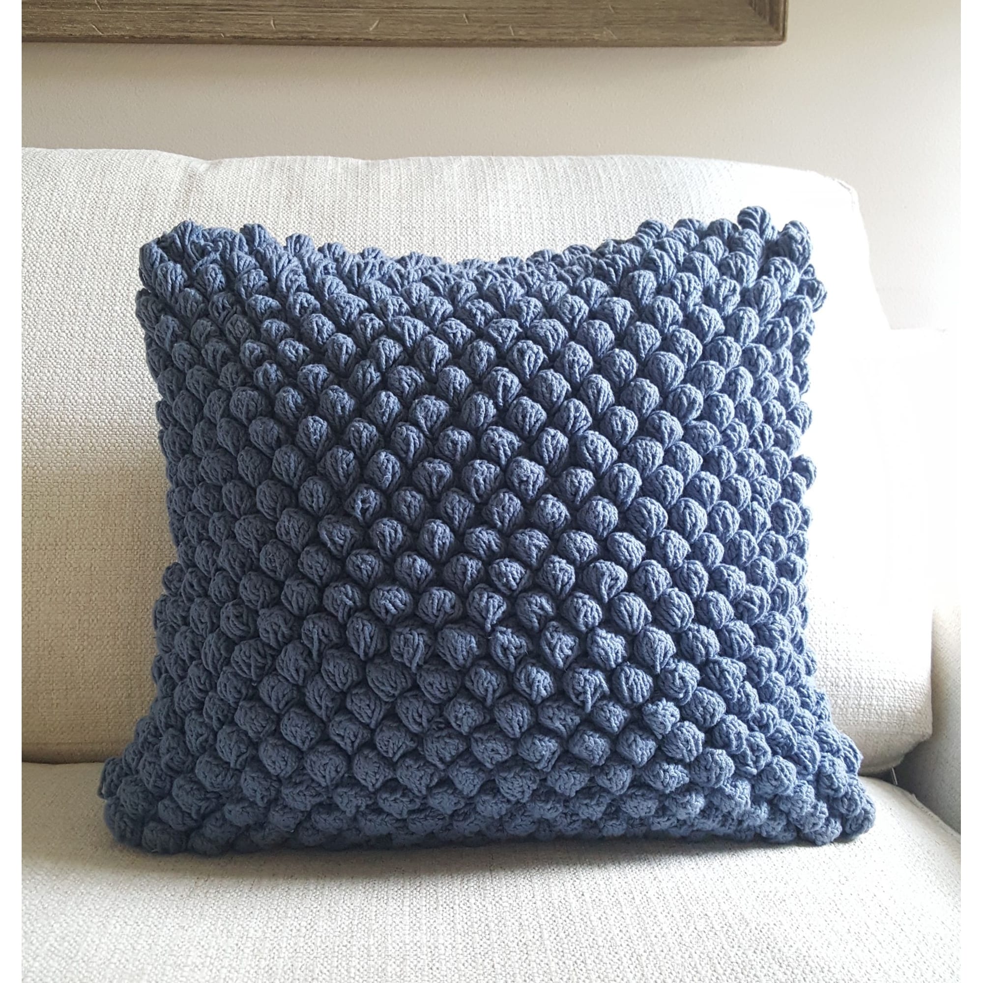 AANNY Design Orbit Ball 18-inch Cotton Decorative Throw Pillow