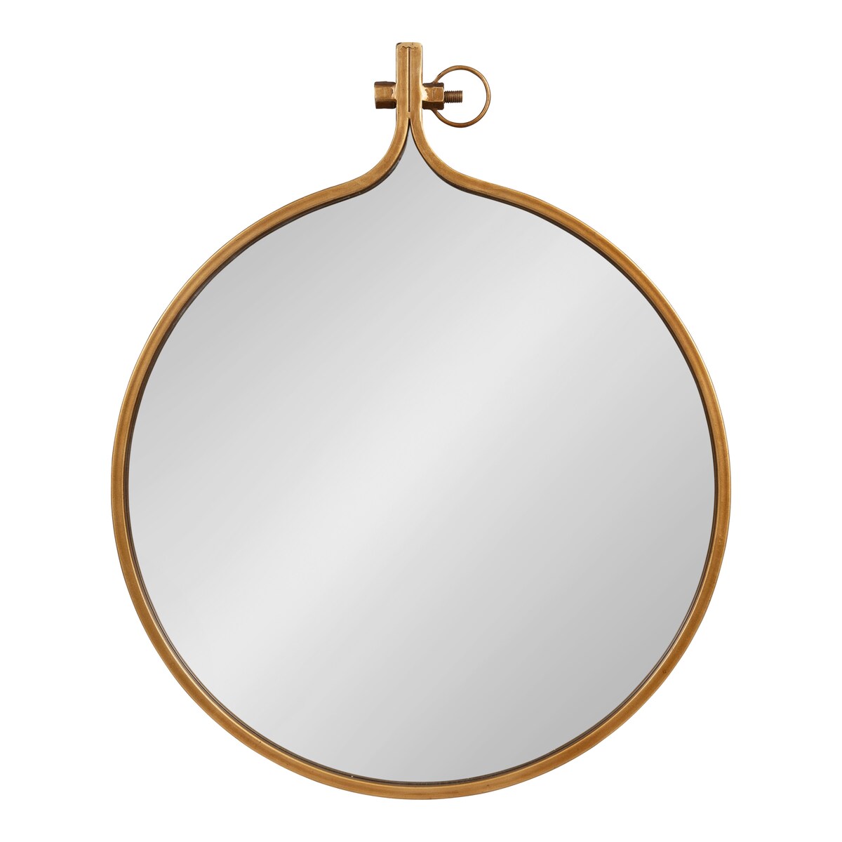 Kate and Laurel Yitro Round Wall Mirror