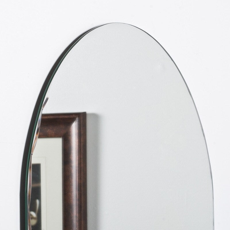 Rita Arch Modern Frameless Bathroom Vanity Mirror