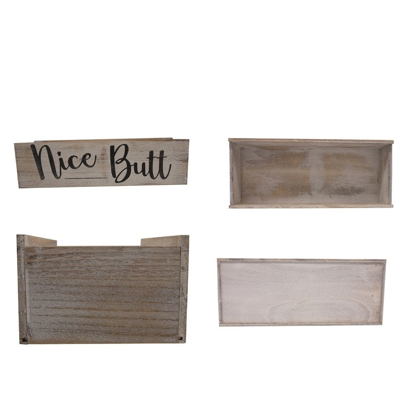 Nice Butt Bathroom Decor Box for Bathroom, Kitchen - 8'6 x 13'