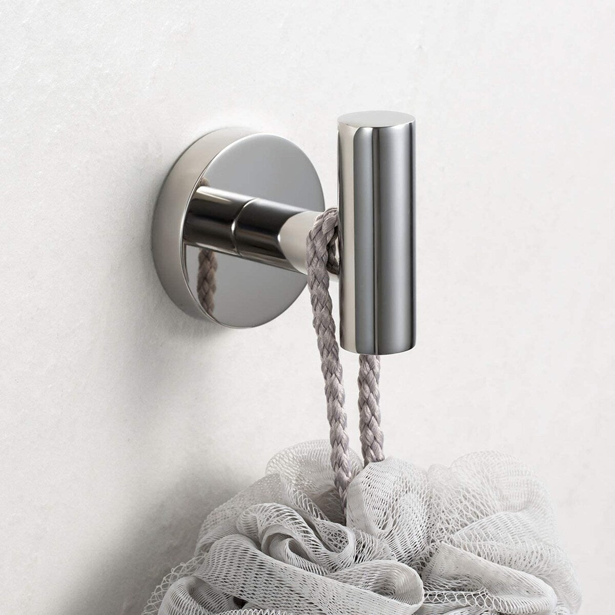 AITINKAN 4-Pack Bathroom Robe and Towel Hooks Stainless Steel