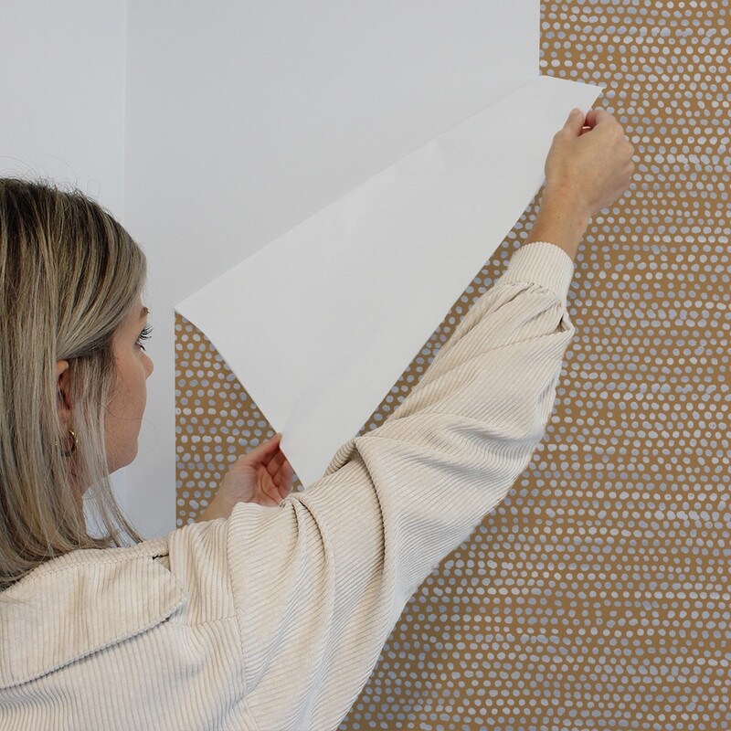 Tempaper Moire Dots Peel and Stick Wallpaper