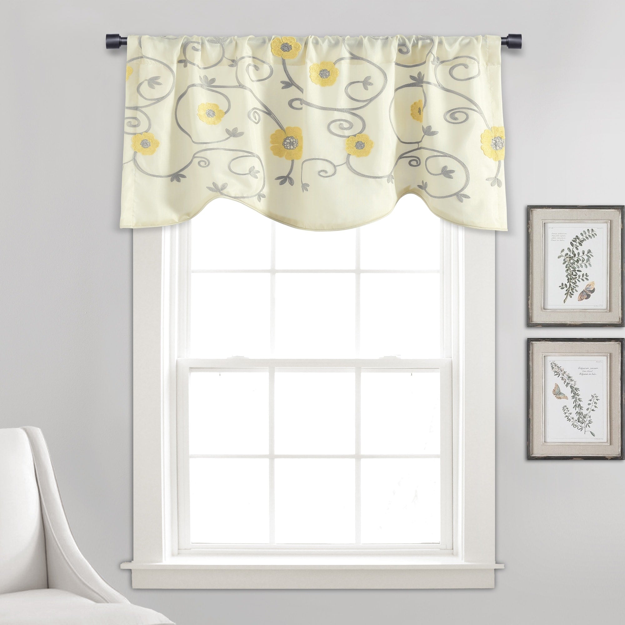 Lush Decor Royal Garden Valance