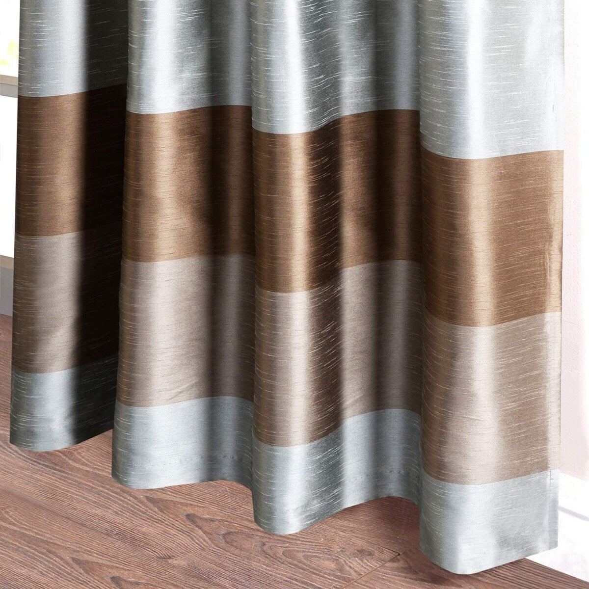 Deco Window 2 Pcs Blackout Curtain Panels Room Darkening Privacy with Thermal Insulation & Eyelets