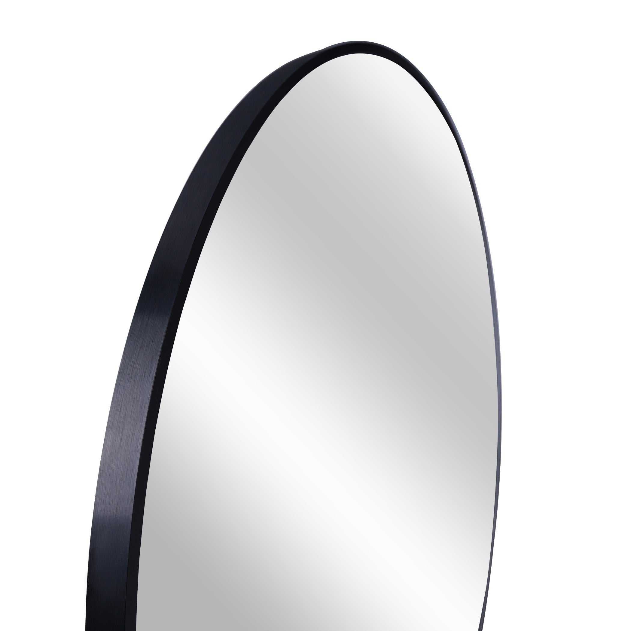 16 Inch Modern Round Bathroom Wall Mirror