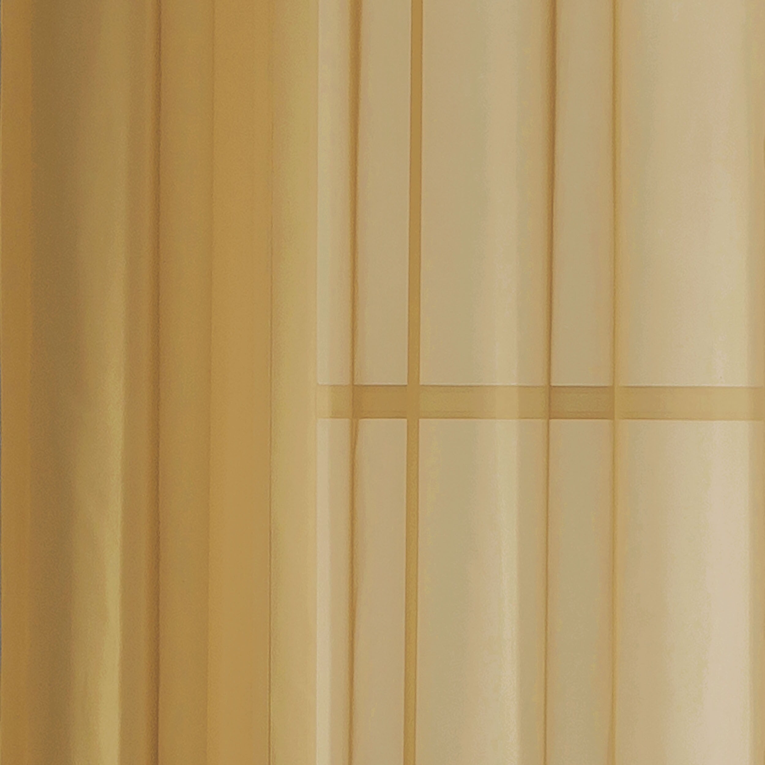 Window Elements Diamond Sheer Voile Extra Wide, 56 Inch Wide. Rod Pocket Curtain Panel