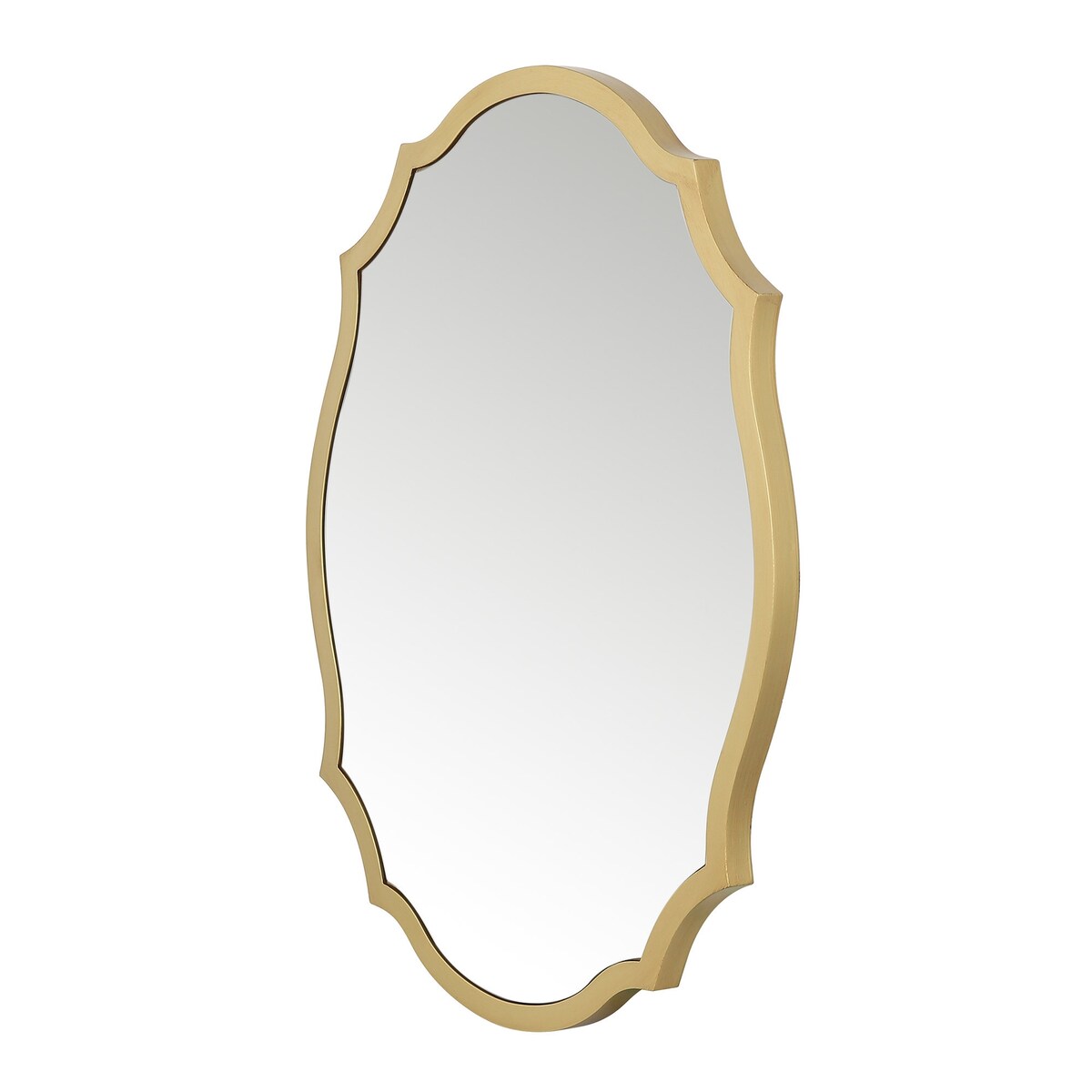 Modern Gallery Gold Bathroom Vanity Wall Mirror - 19.7 W x 27.6 H