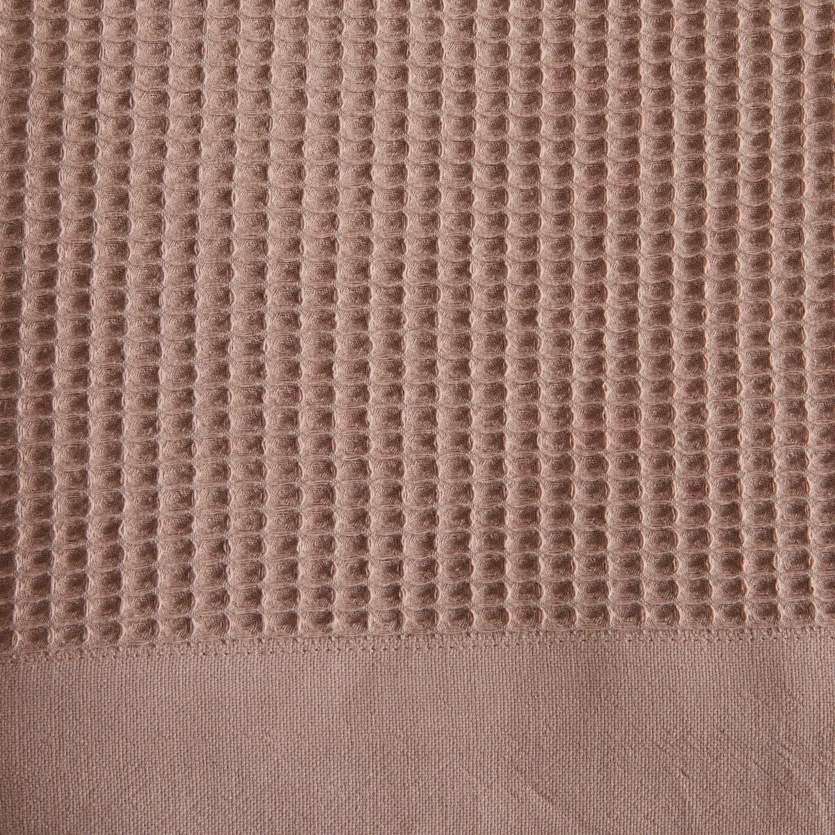 Luxurious 100% Cotton Soft Waffle Weave Knit Blanket