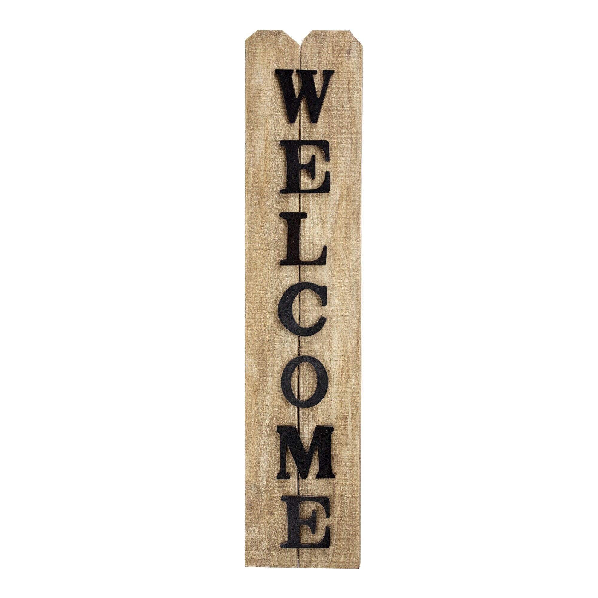 American Art Decor Wooden Welcome Sign