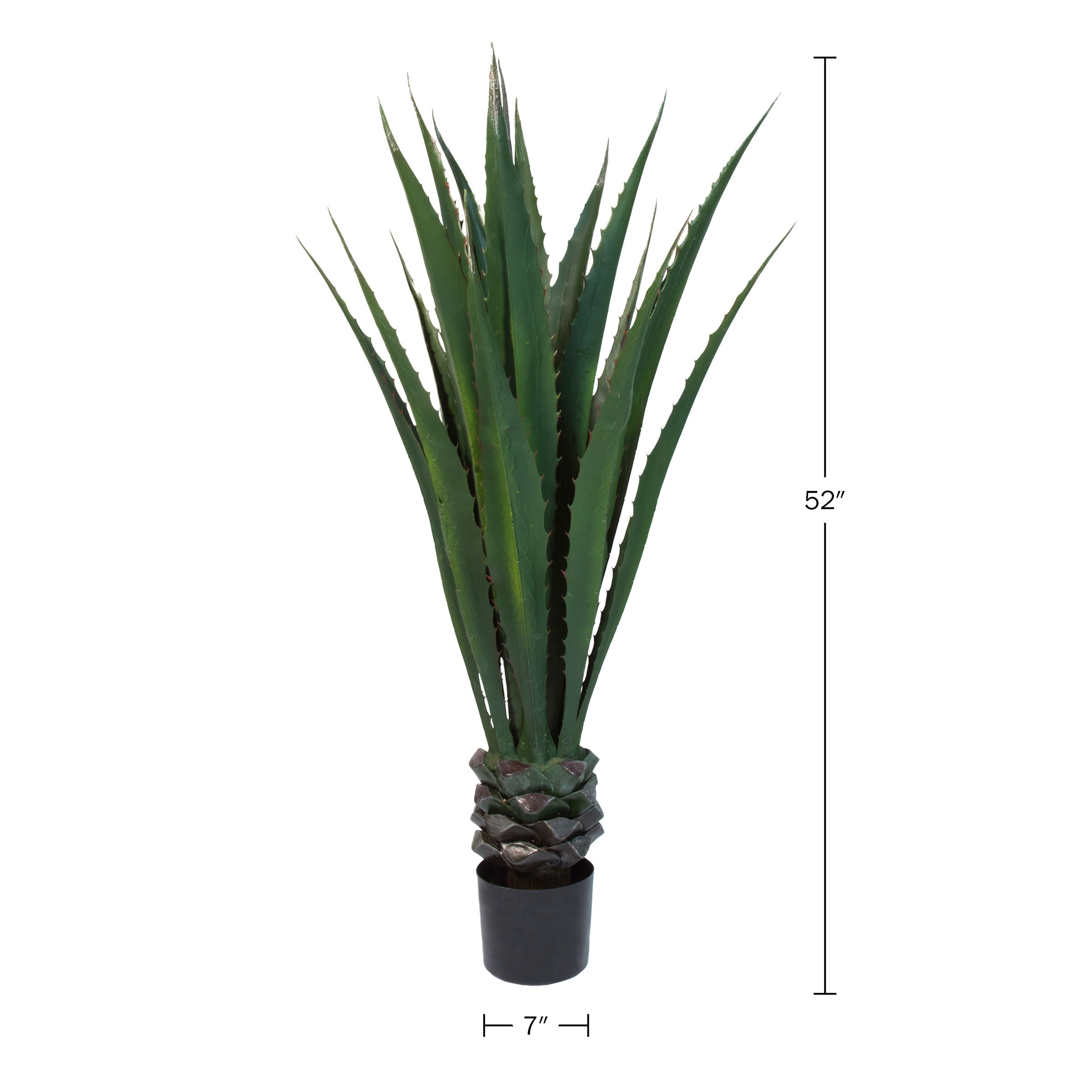 Pure Garden Giant Agave Fake Plant - 52-Inch