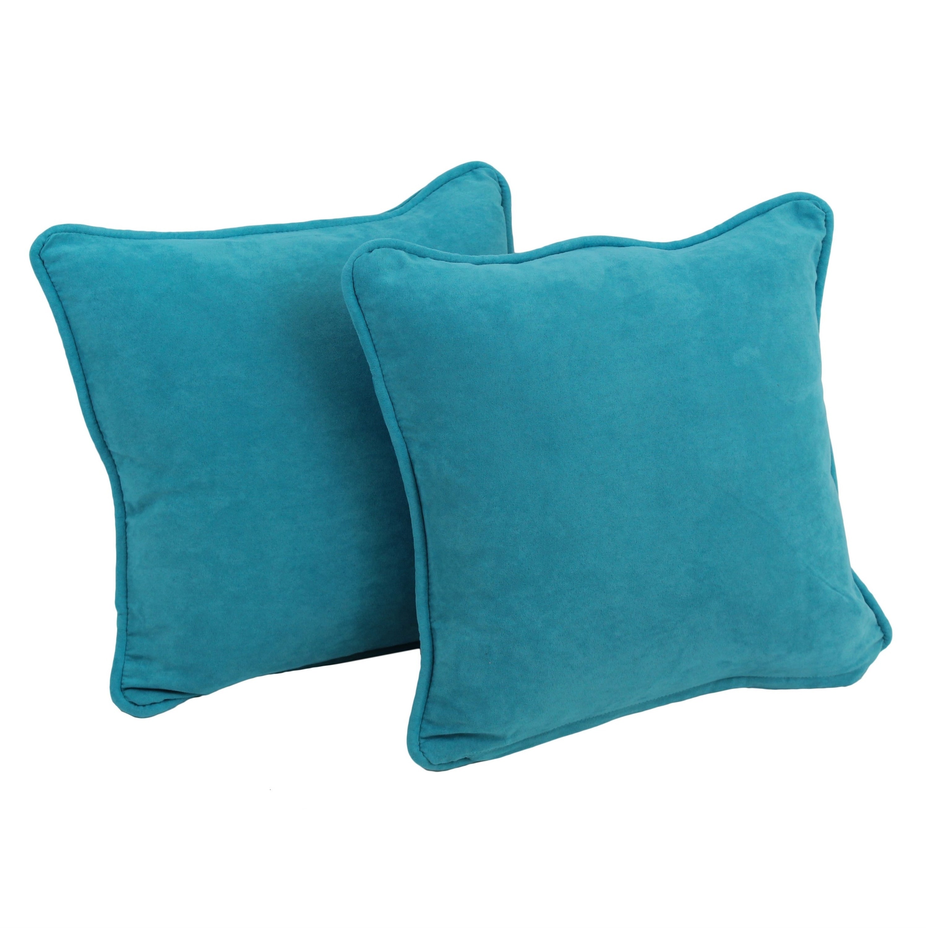 18-inch Microsuede Accent Throw Pillow (Set of 2)