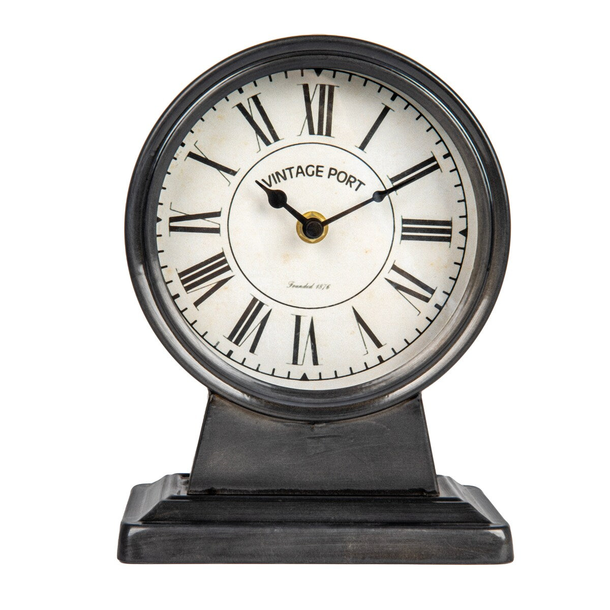 Metal Mantel Clock