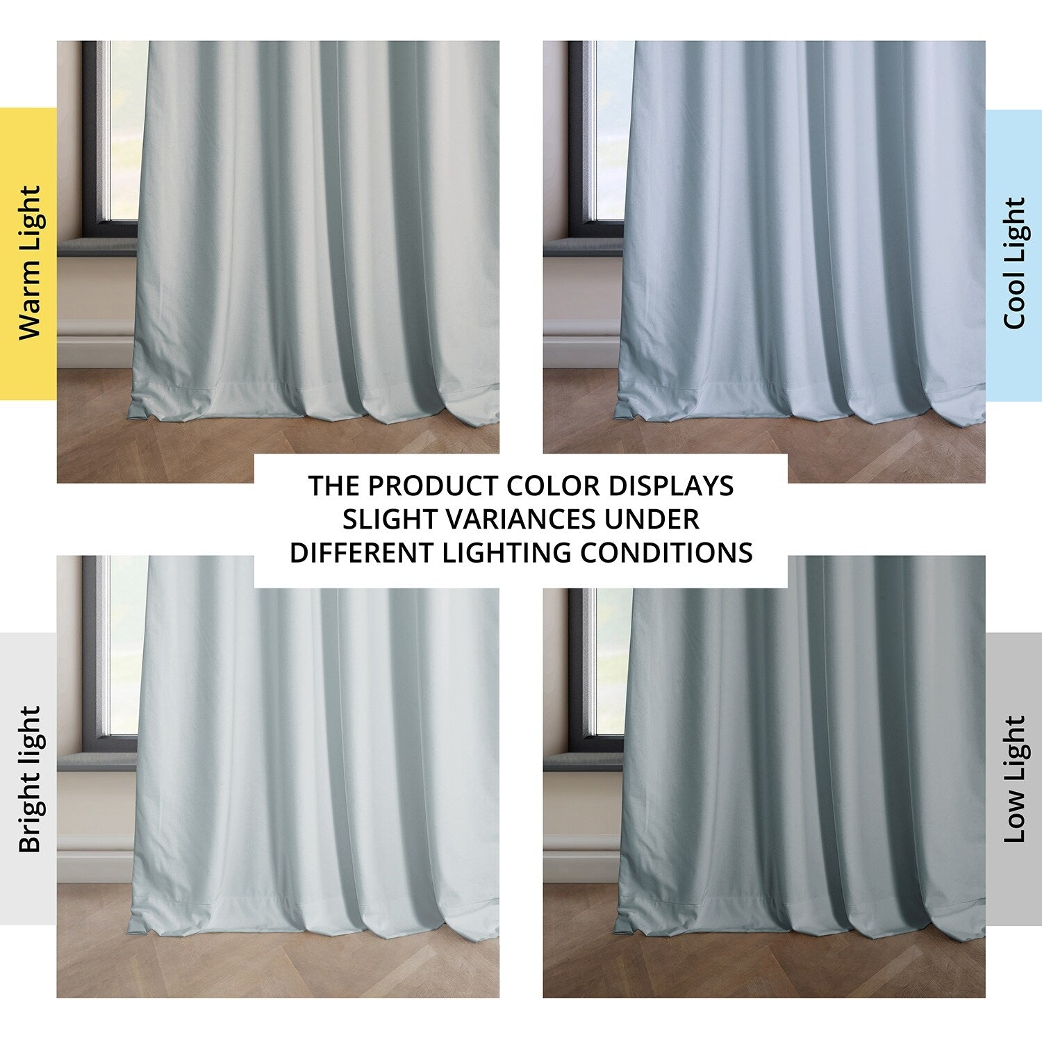 Exclusive Fabrics Plush Velvet Room Darkening Curtain (1 Panel)