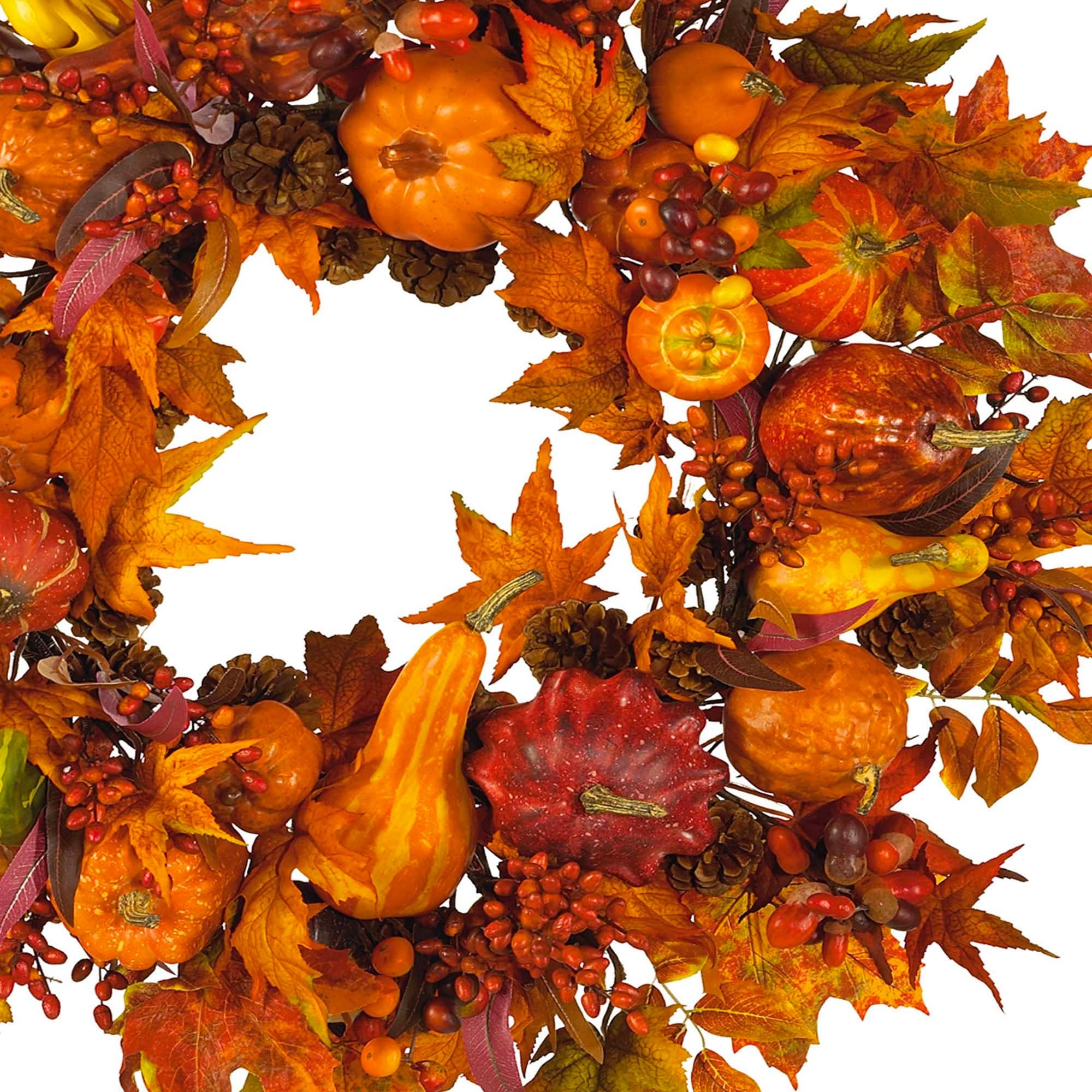 Pumpkin Harvest Wreath