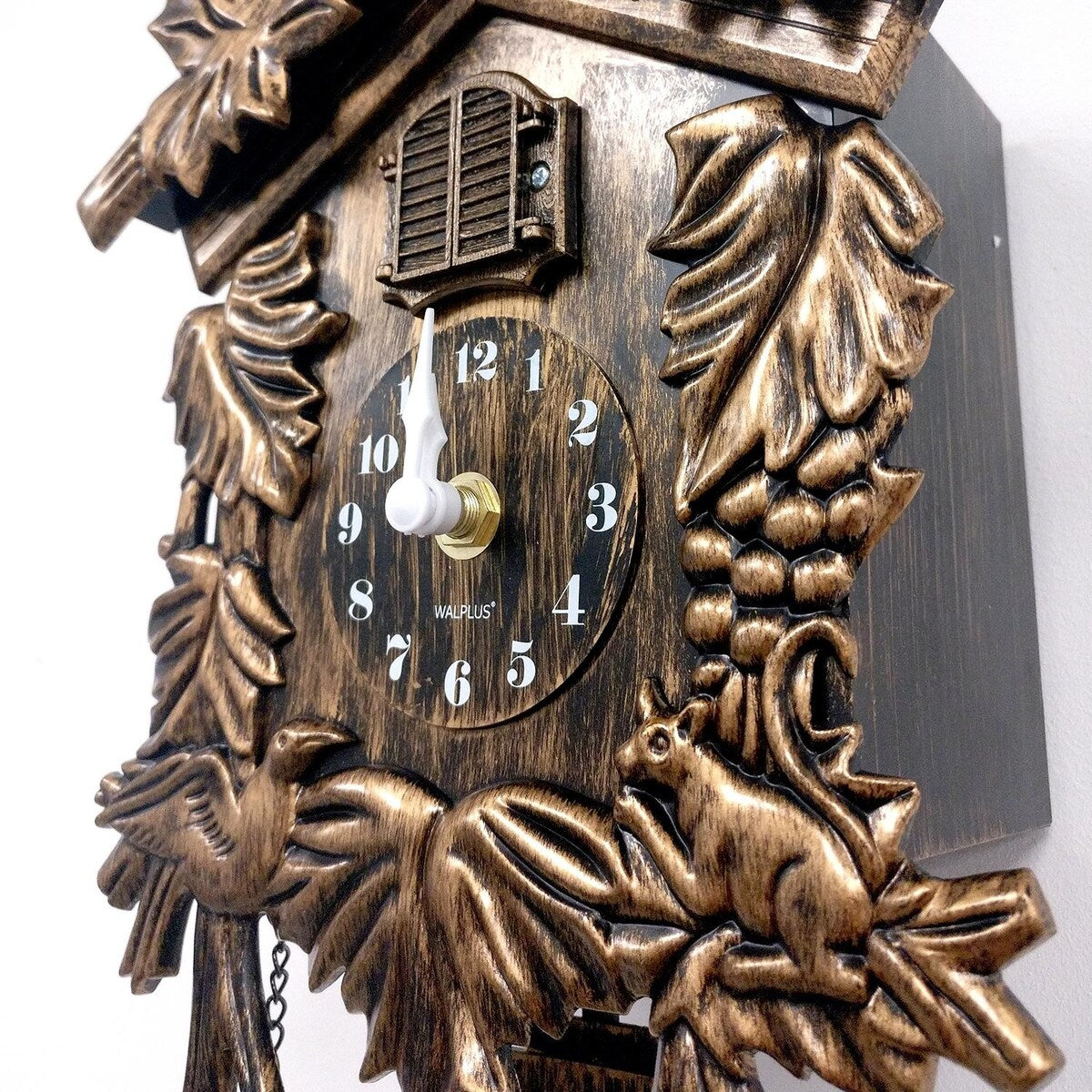 Walplus Vintage Looking Brown Cuckoo Clock DIY Art Home Decor Idea