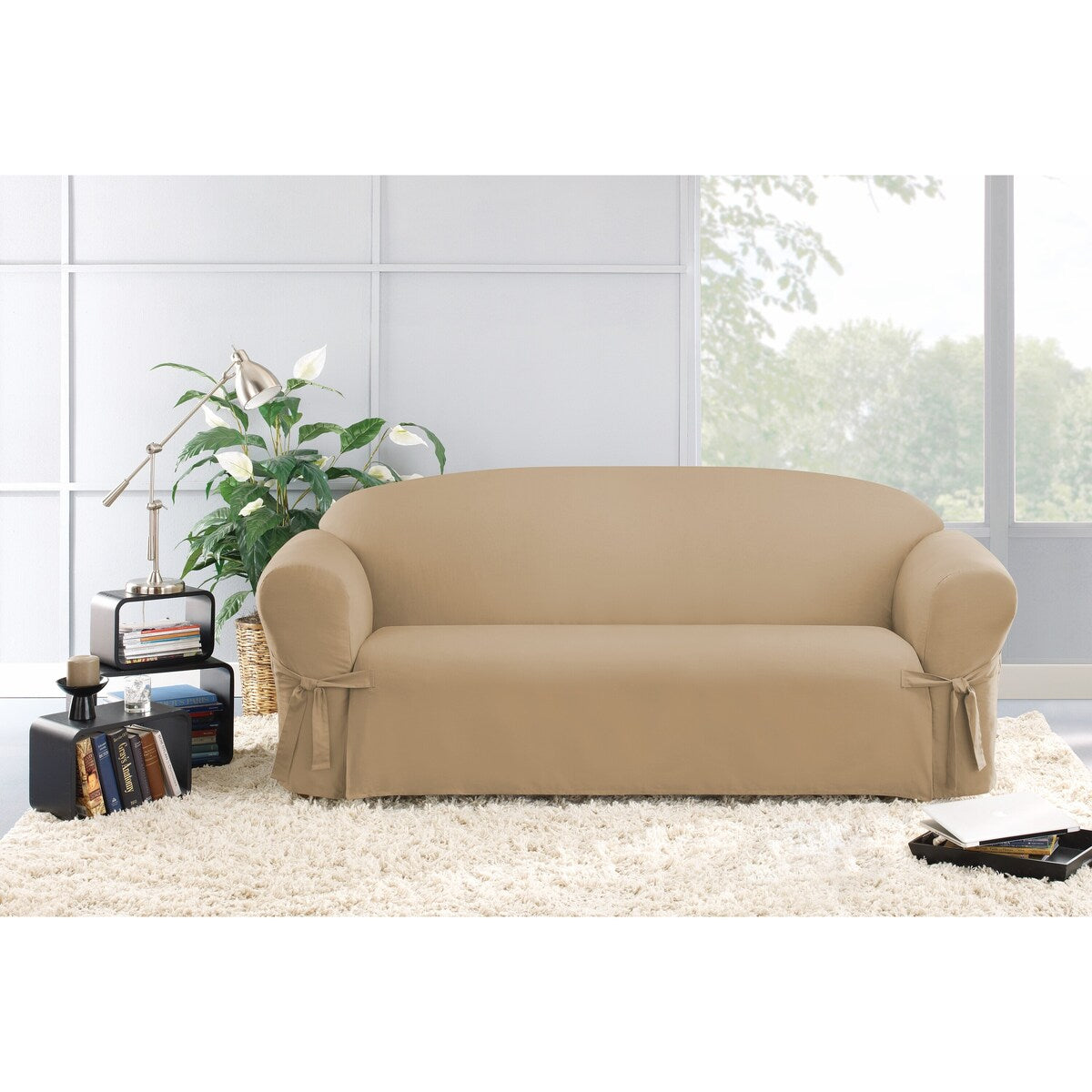 SureFit Duck 1 Piece Sofa Slipcover