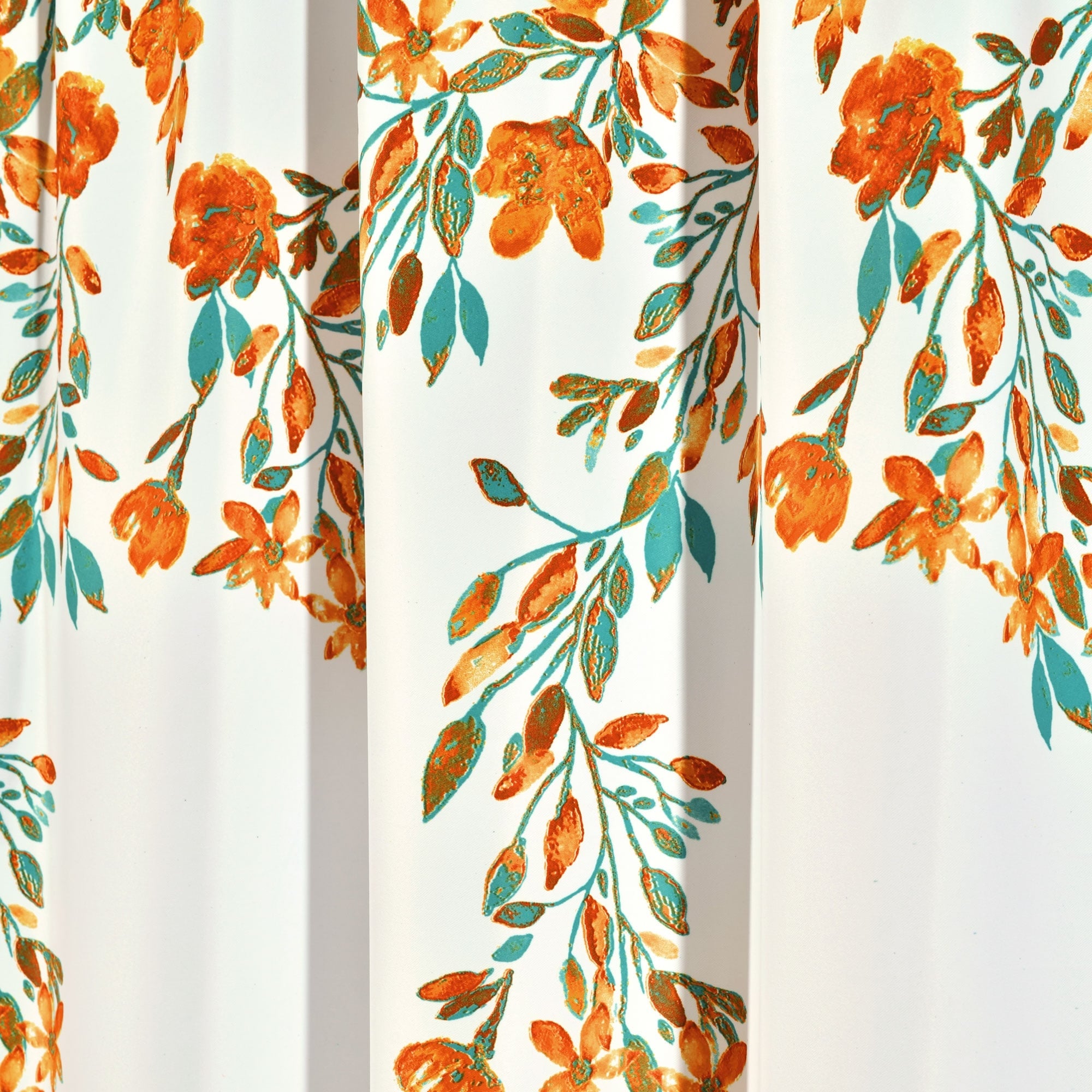 Porch & Den Elcaro Floral Room Darkening Curtain Panel Pair