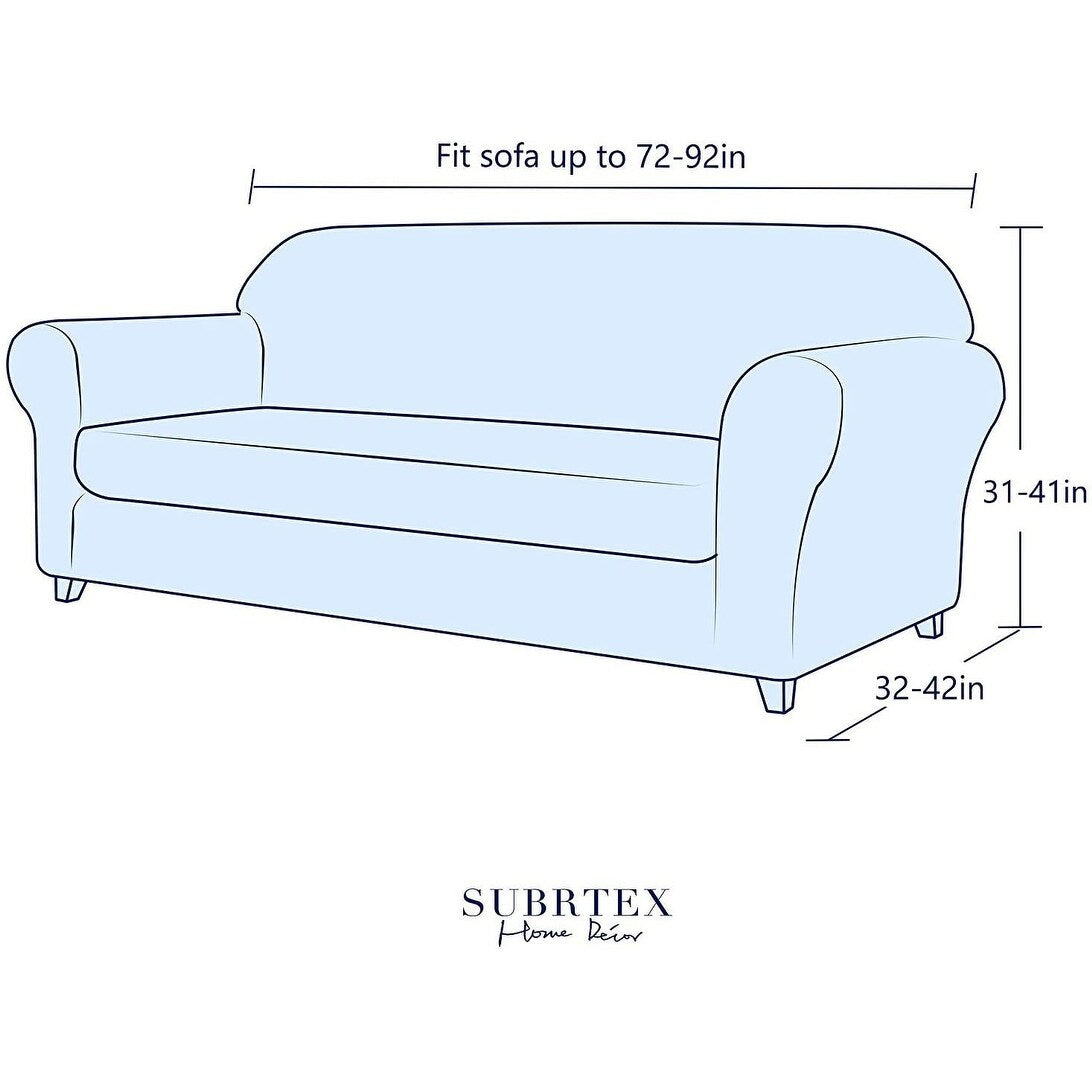 Subrtex Stretch Sofa Chair Cover Loveseat Couch Sofa Slipcover