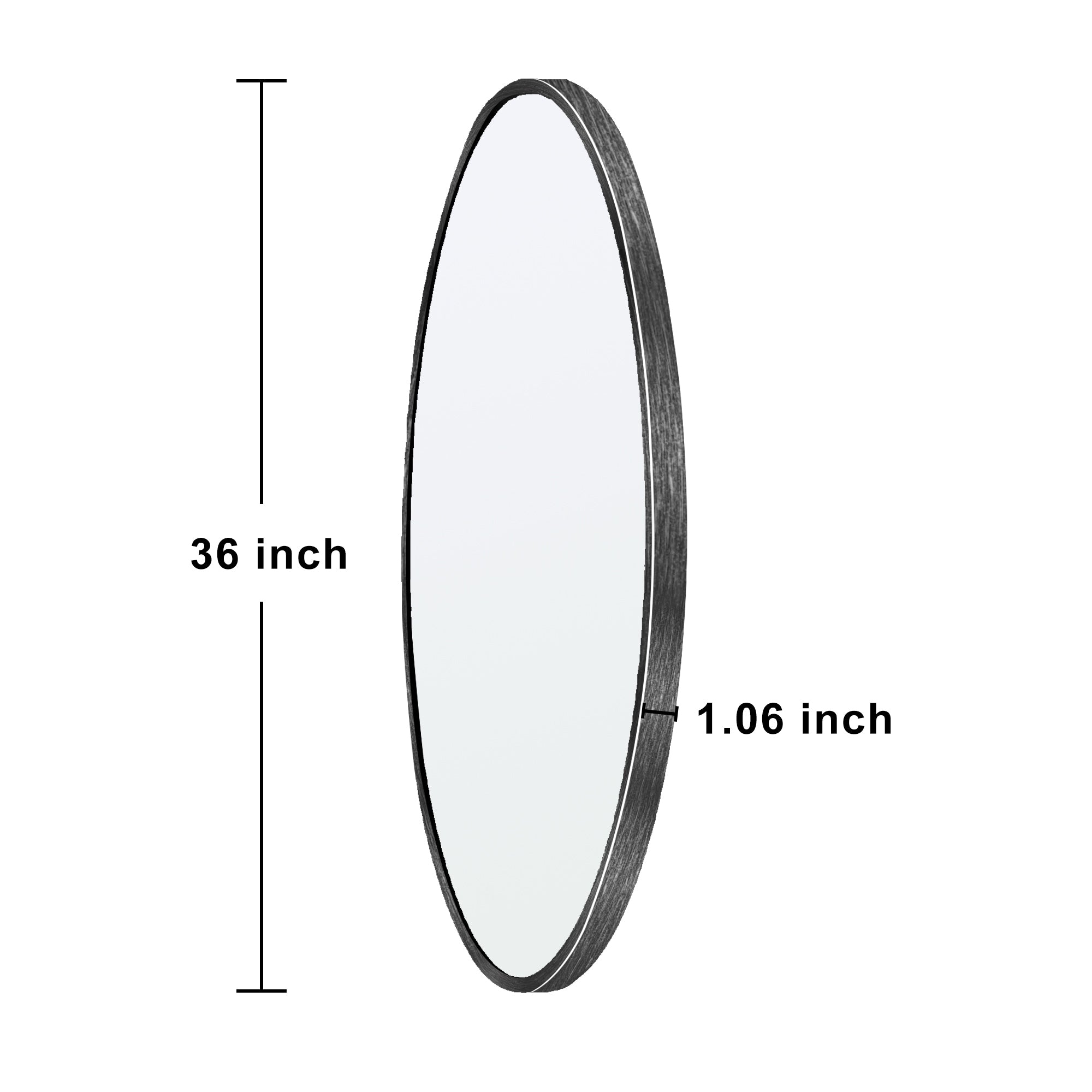 Modern Bathroom Wall Mounted Round Vanity Mirror