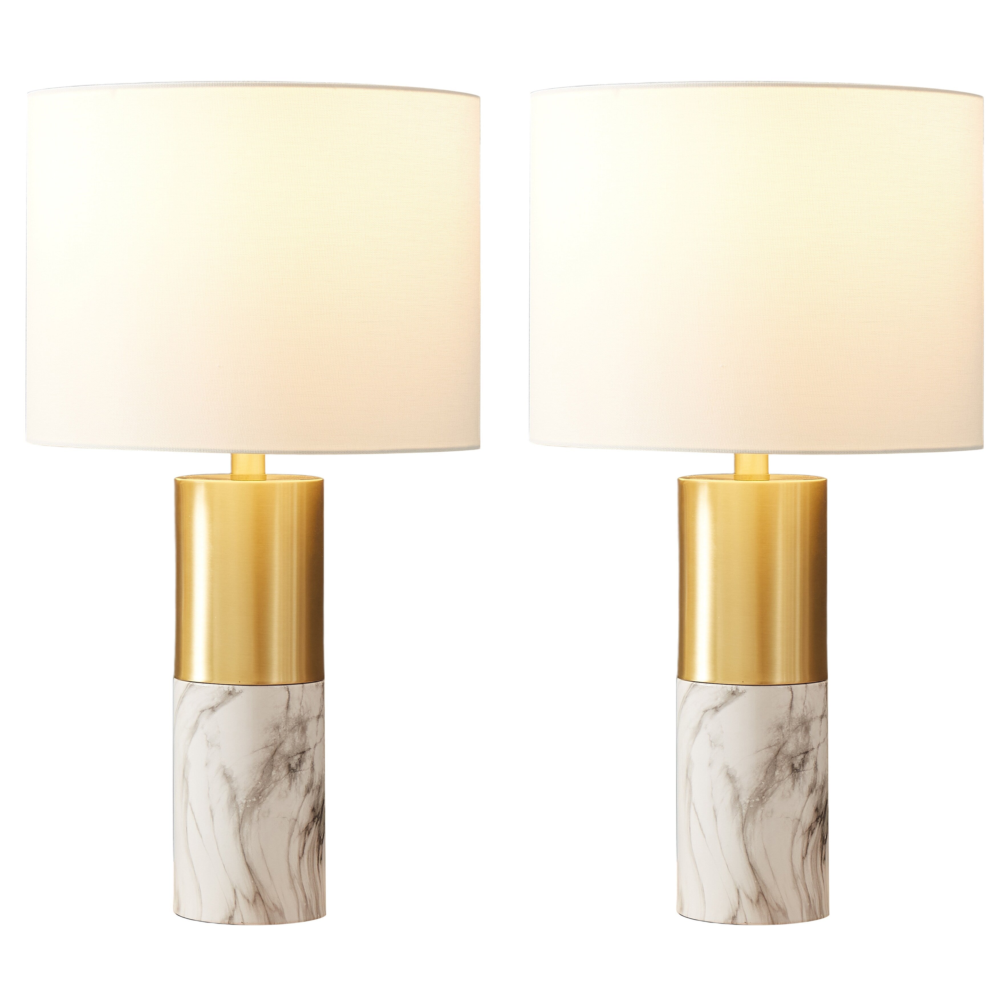 Phoebe 24 Contemporary Table Lamp (Set of 2)