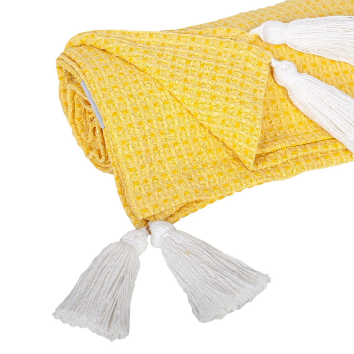 Best Designed Yellow Cotton Throw from Parkland Collection