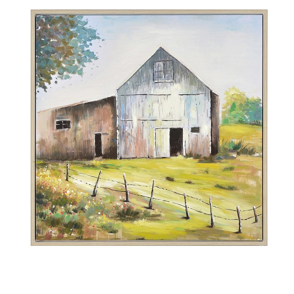 Harvest Time Multicolor Vertical Canvas Art - Multi-color