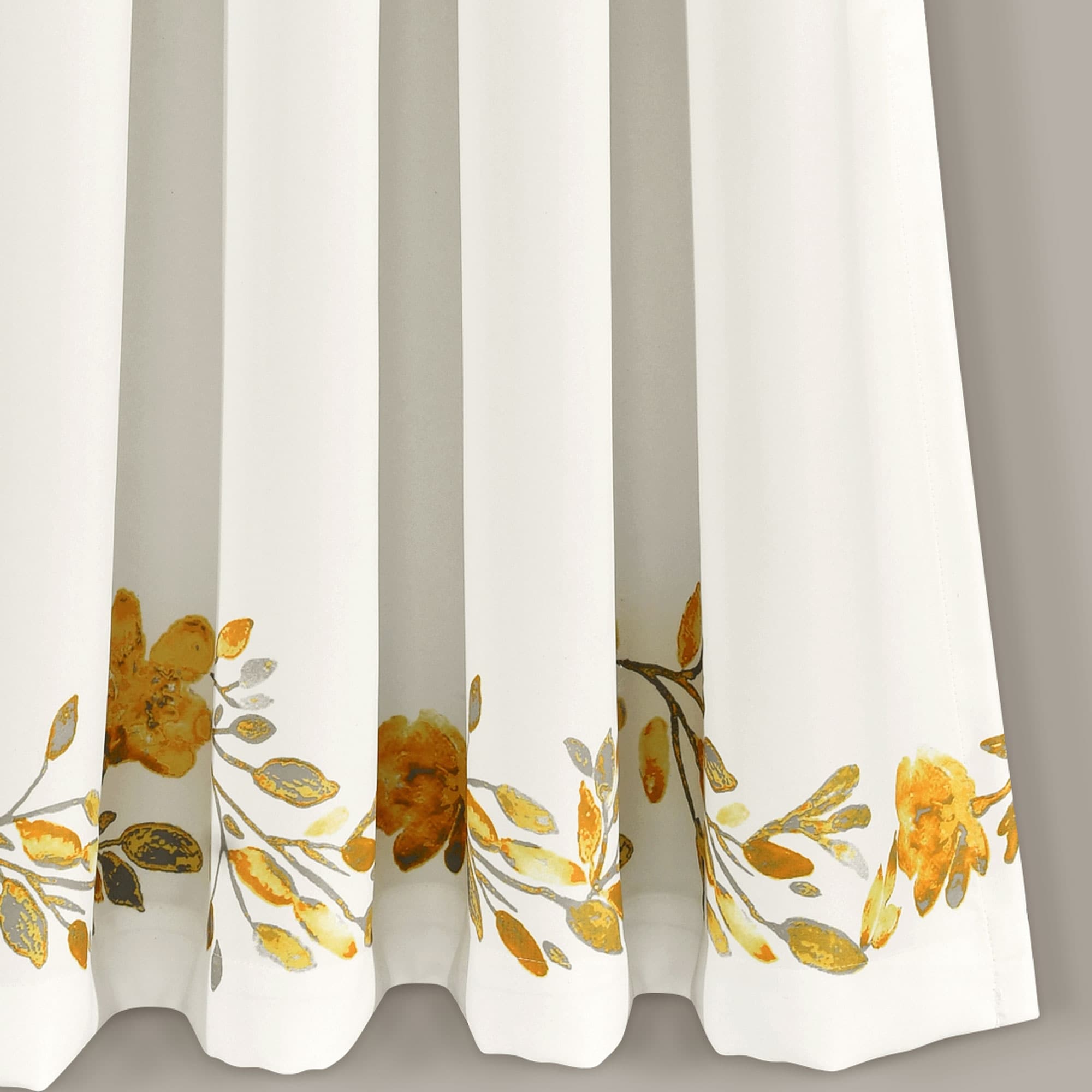 Porch & Den Elcaro Floral Room Darkening Curtain Panel Pair