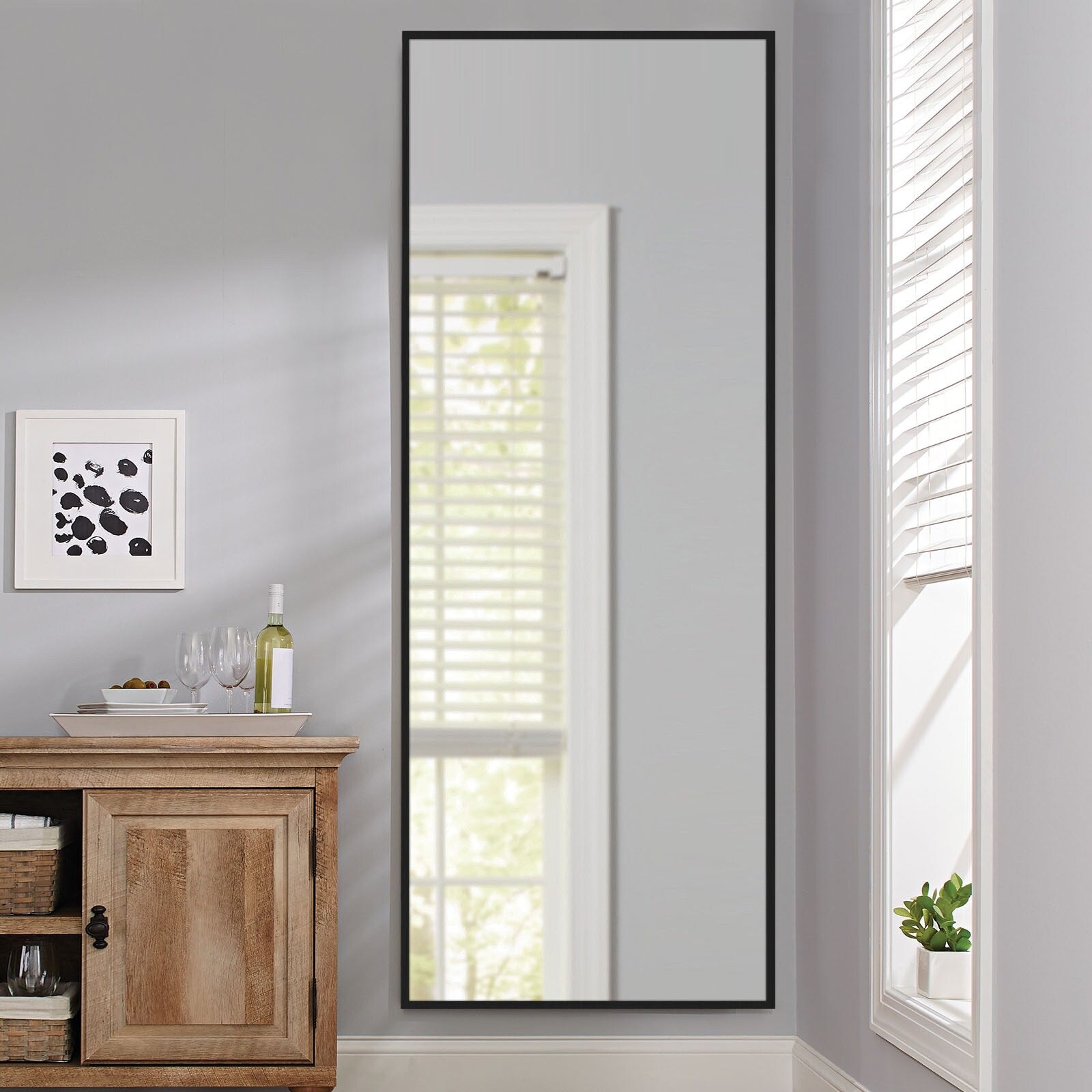 Lumioca Full Length Mirror Large Wall Mounted Mirror Full Body Mirror