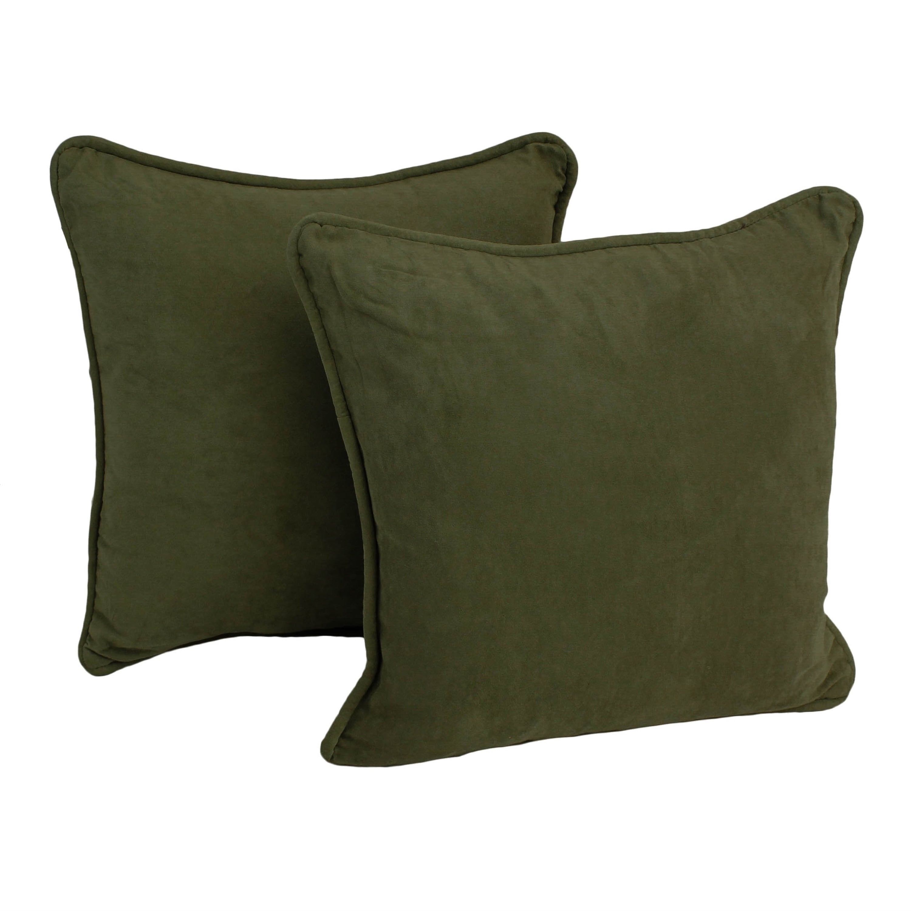 18-inch Microsuede Accent Throw Pillow (Set of 2)